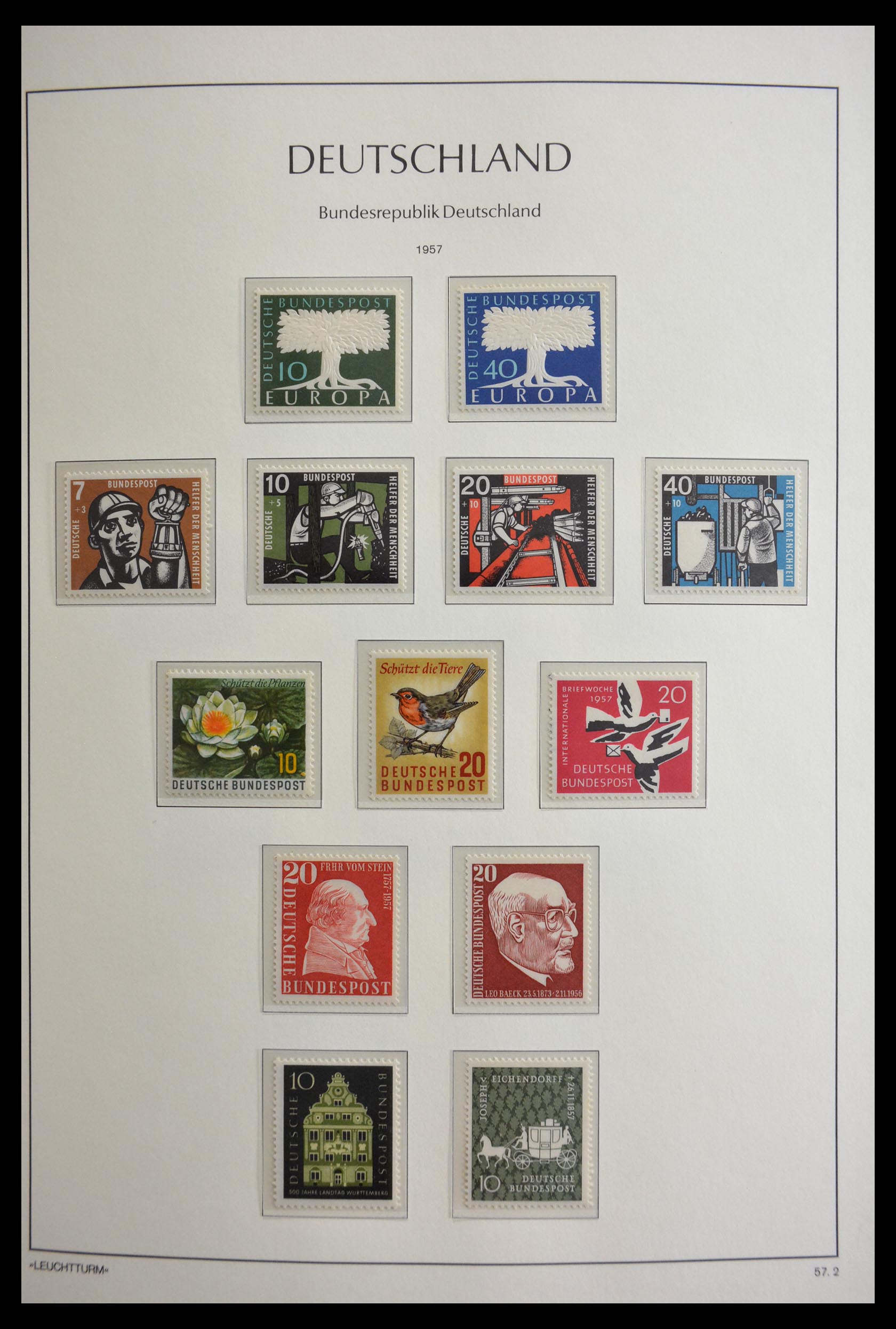 29452 012 - 29452 Bundespost 1949-1974.