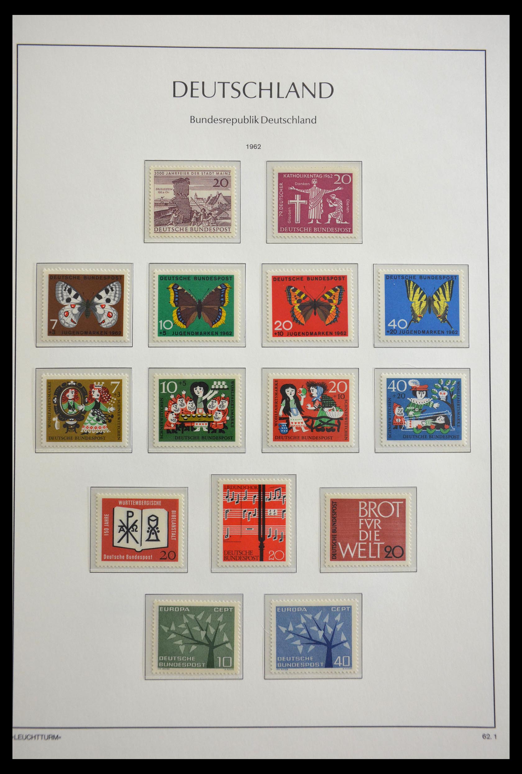 29452 024 - 29452 Bundespost 1949-1974.