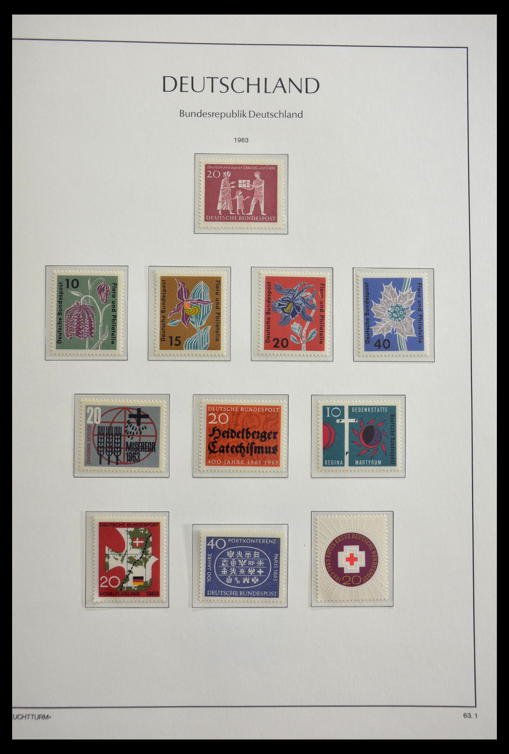 29452 025 - 29452 Bundespost 1949-1974.