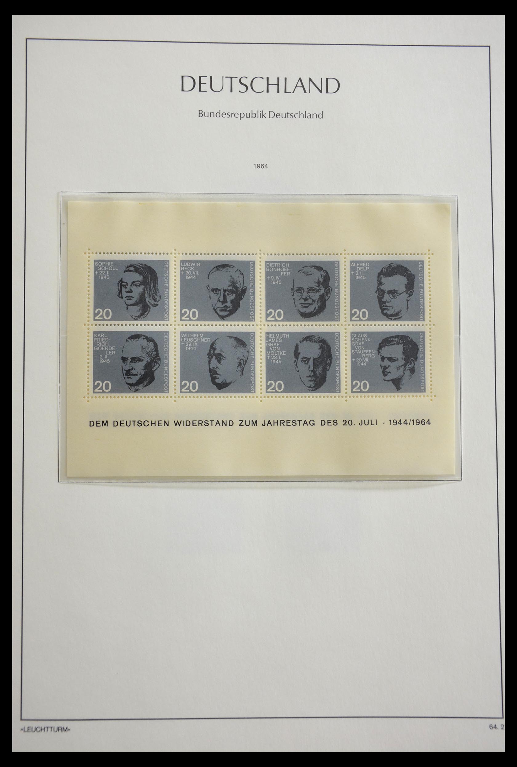 29452 028 - 29452 Bundespost 1949-1974.