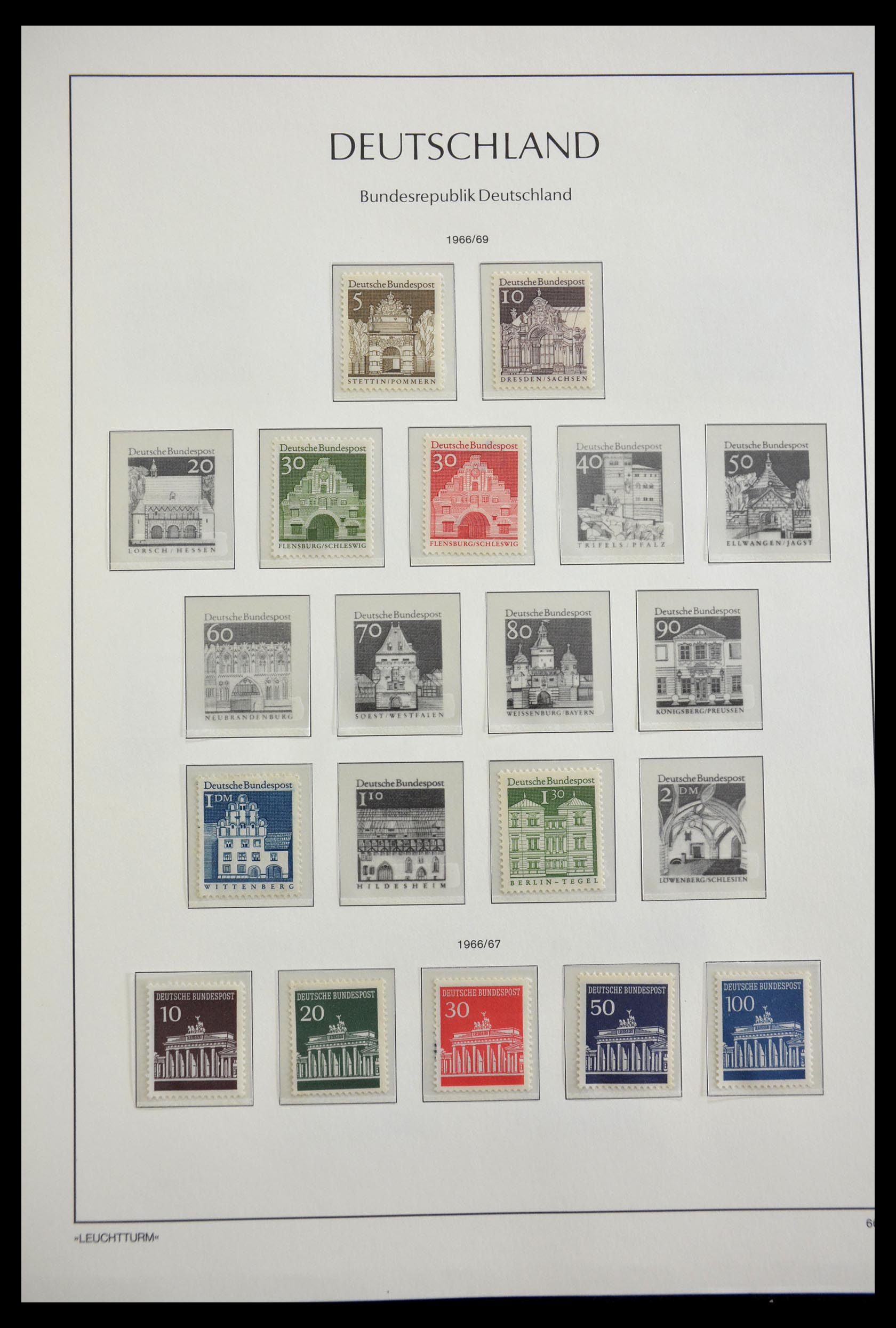 29452 037 - 29452 Bundespost 1949-1974.