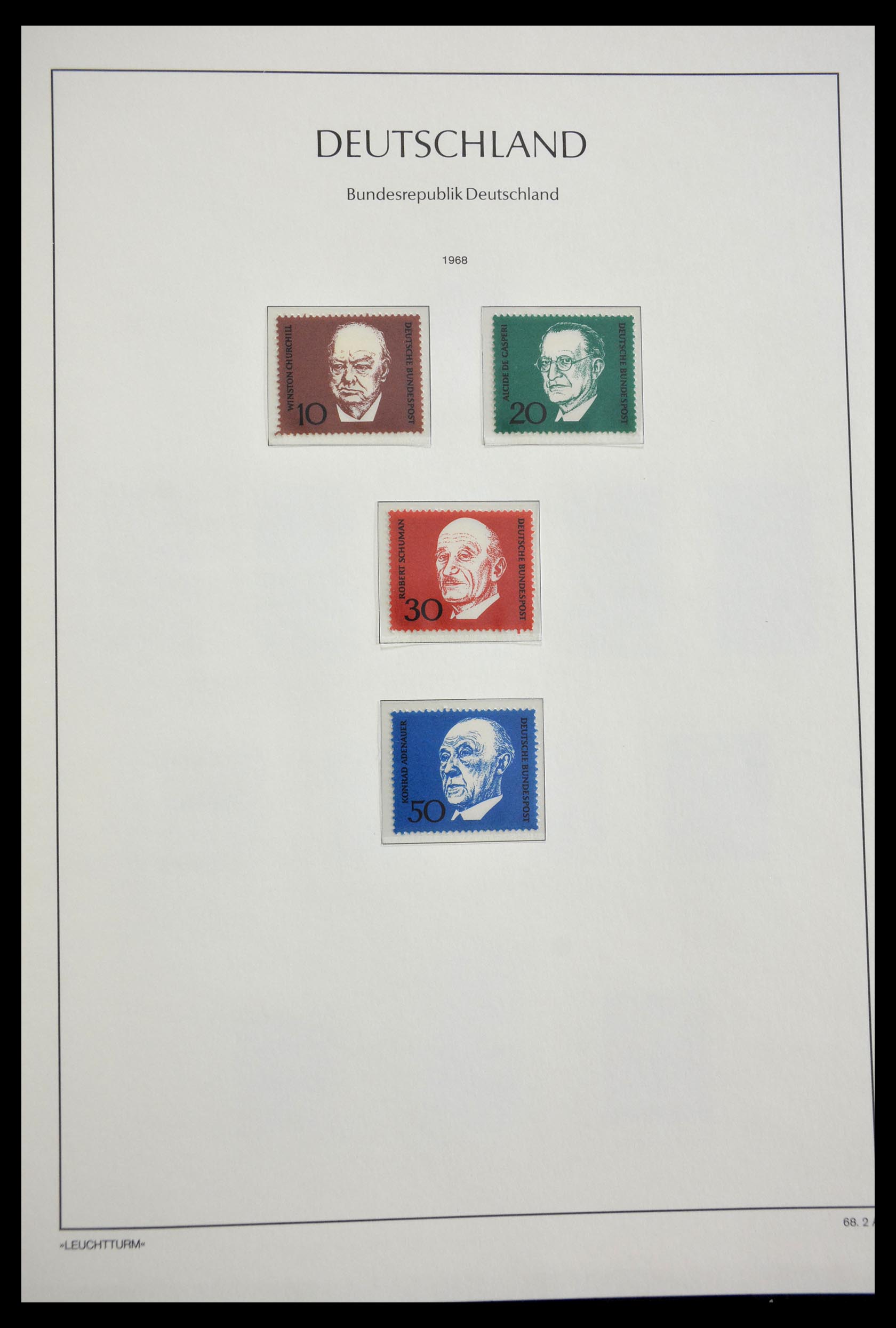 29452 041 - 29452 Bundespost 1949-1974.