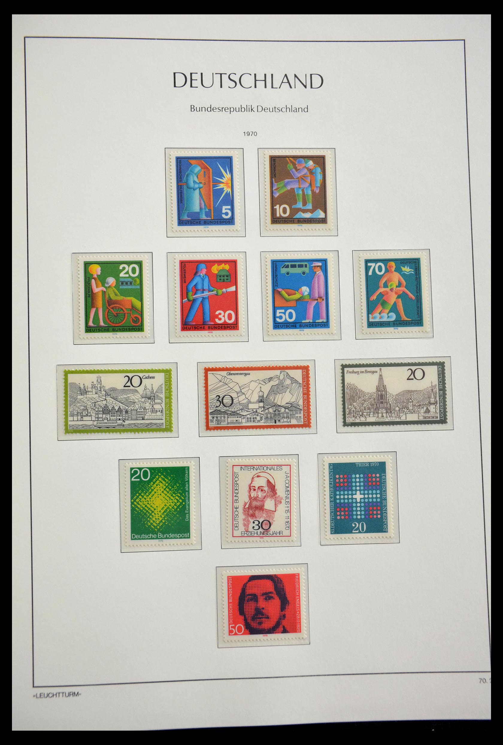 29452 048 - 29452 Bundespost 1949-1974.