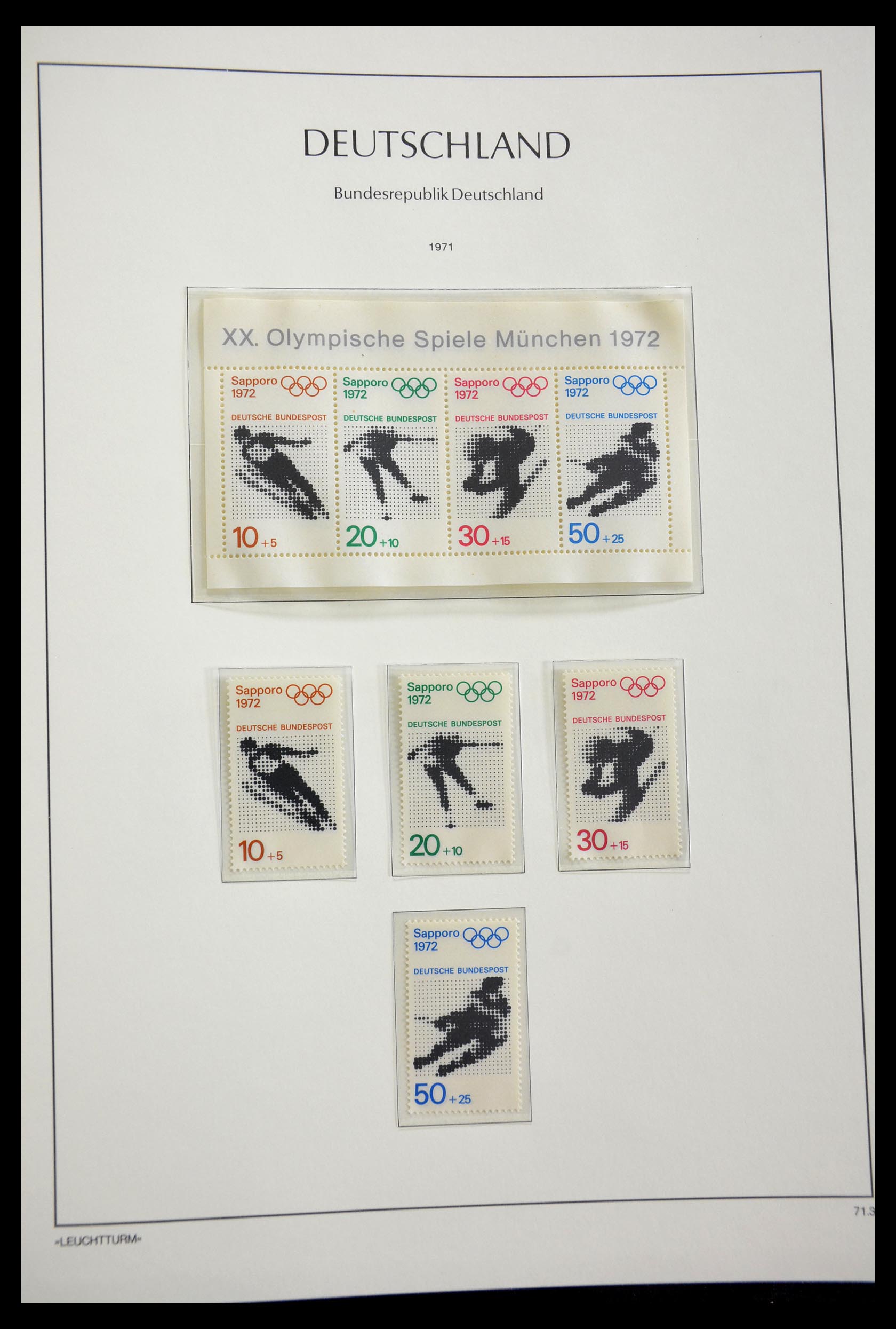 29452 052 - 29452 Bundespost 1949-1974.