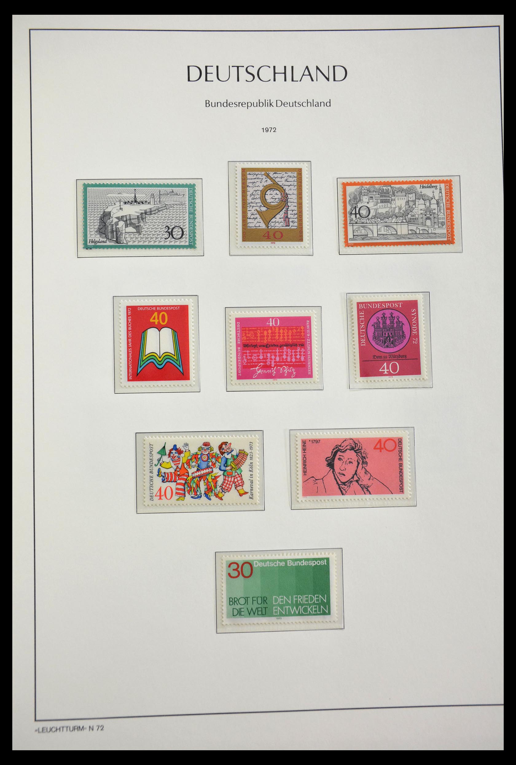 29452 055 - 29452 Bundespost 1949-1974.