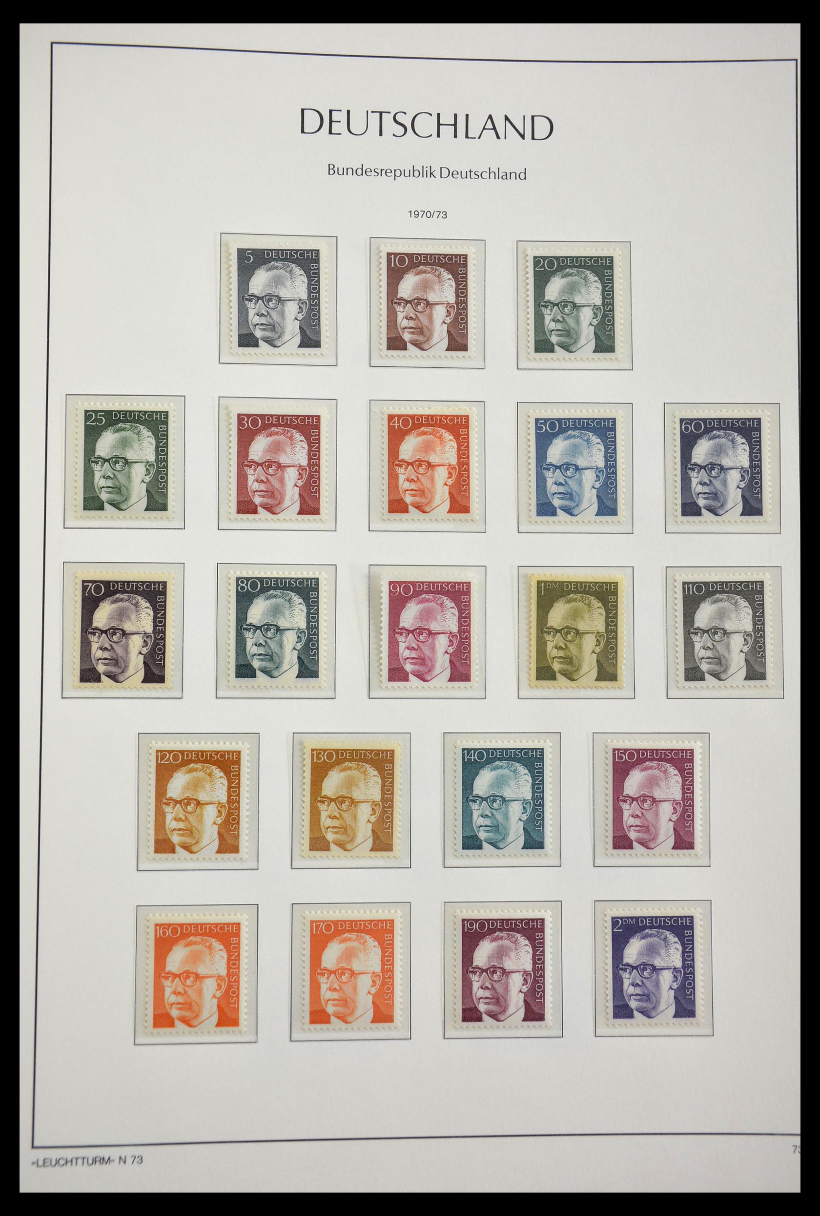 29452 060 - 29452 Bundespost 1949-1974.