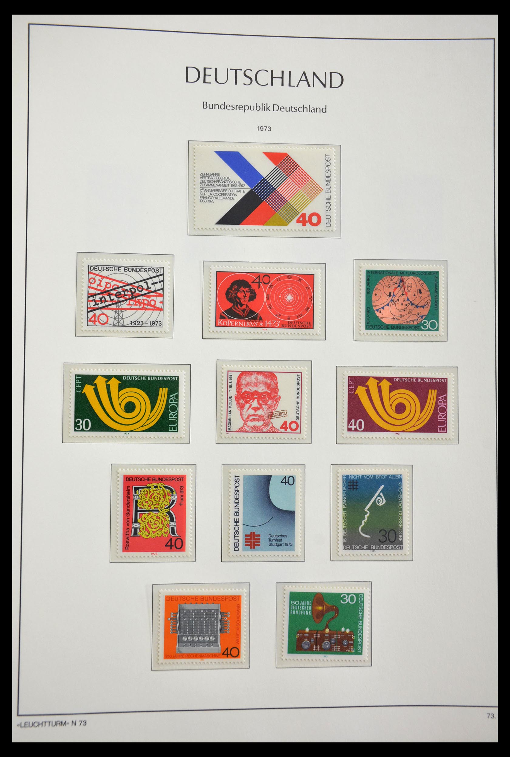 29452 061 - 29452 Bundespost 1949-1974.