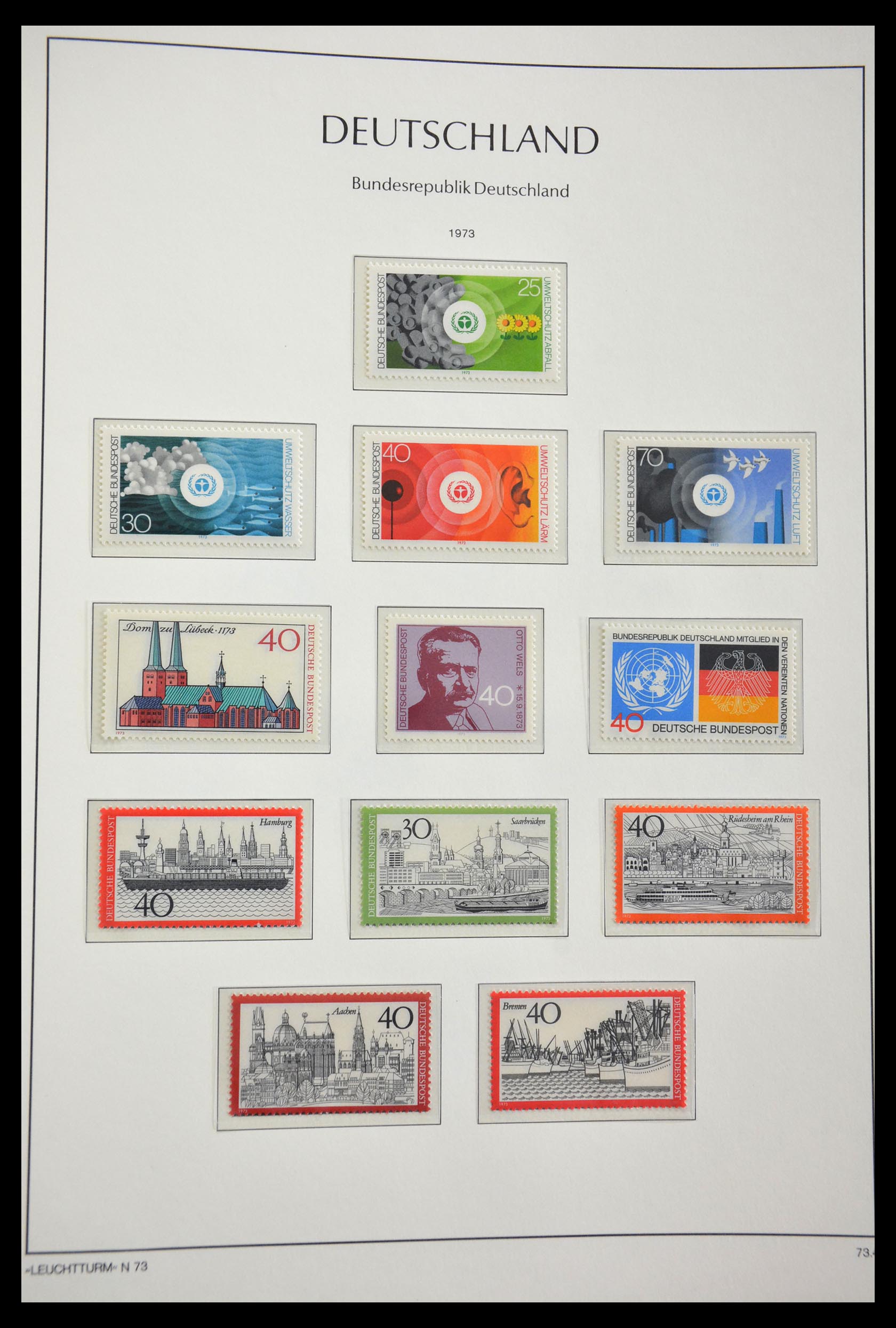 29452 063 - 29452 Bundespost 1949-1974.