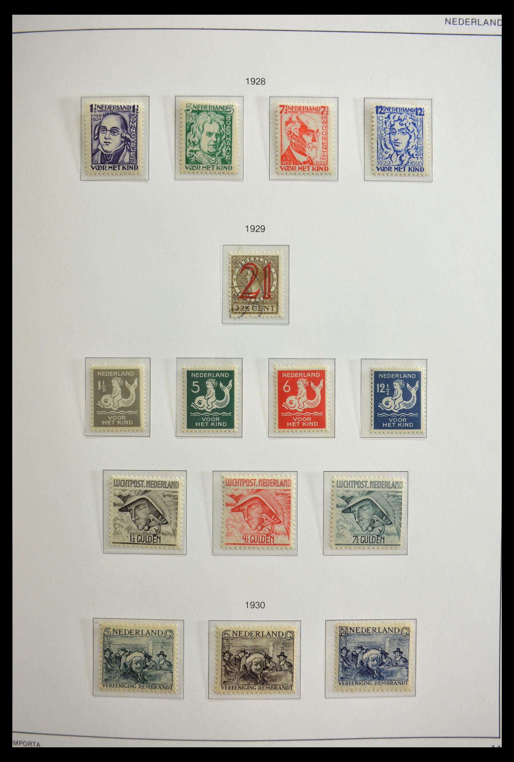 29460 014 - 29460 Netherlands 1852-1958.