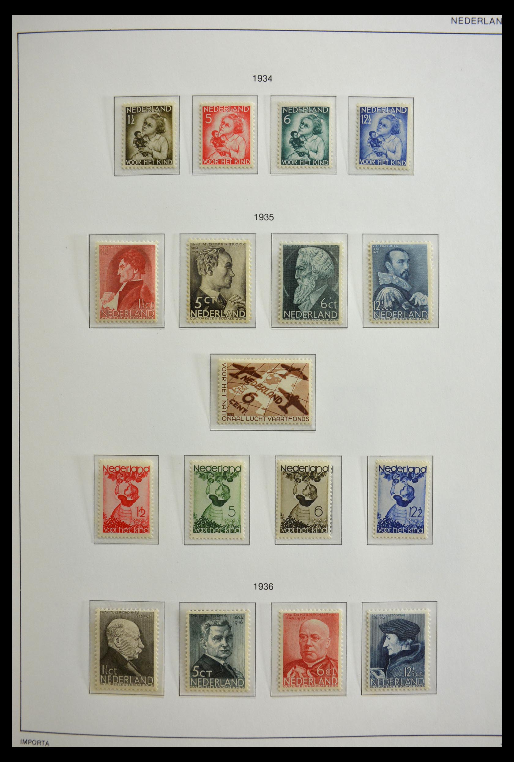 29460 018 - 29460 Netherlands 1852-1958.