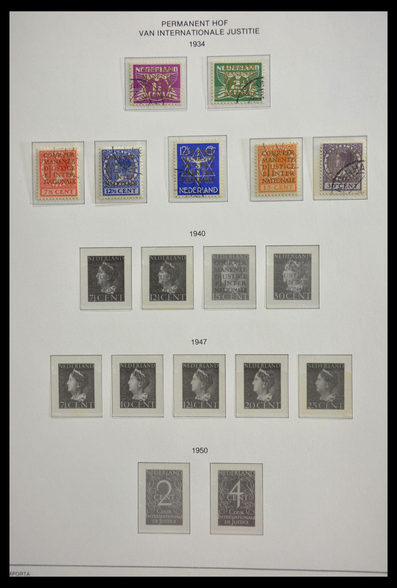 29460 054 - 29460 Nederland 1852-1958.
