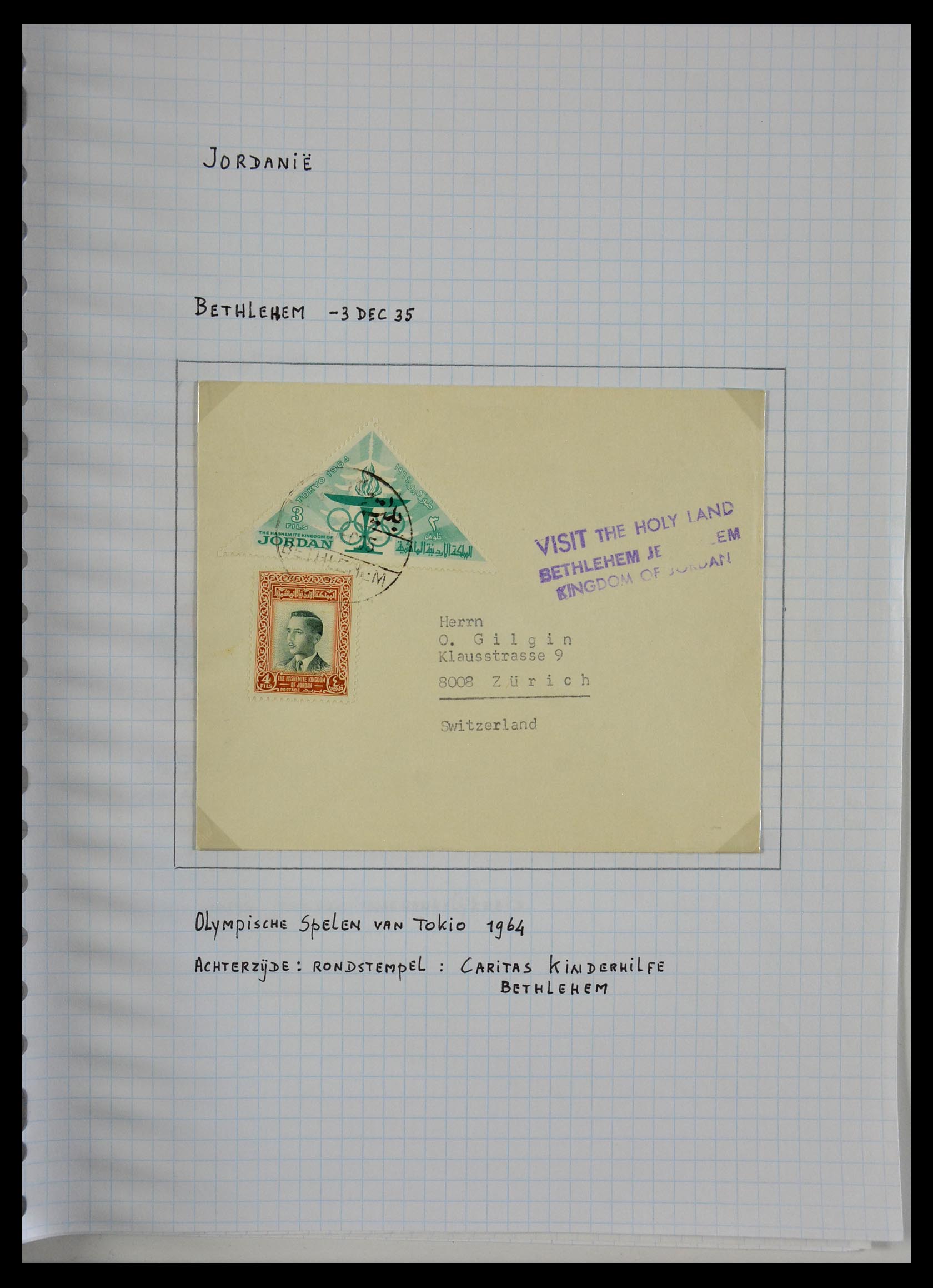 29465 060 - 29465 Triangular stamps on covers.