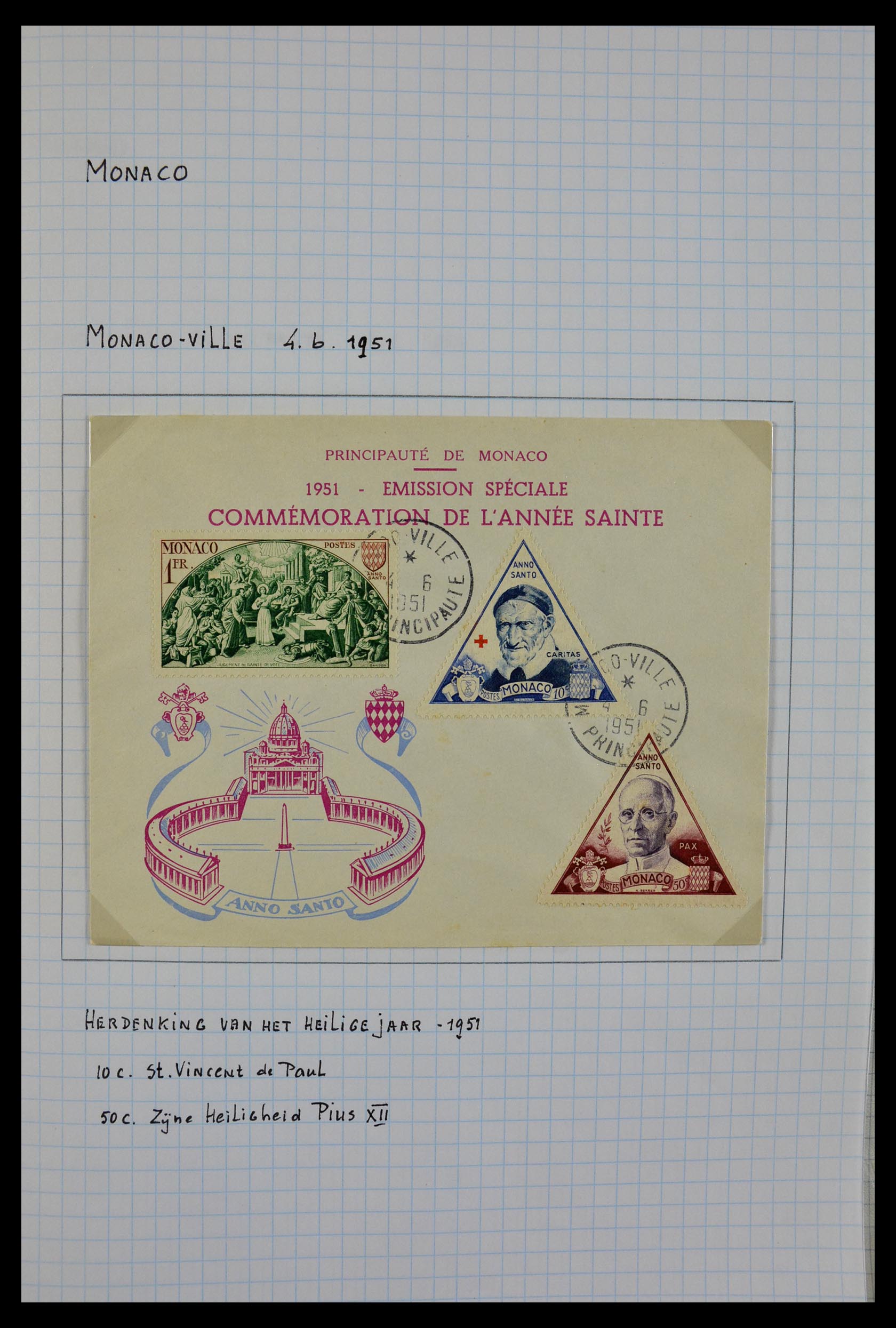 29465 067 - 29465 Triangular stamps on covers.