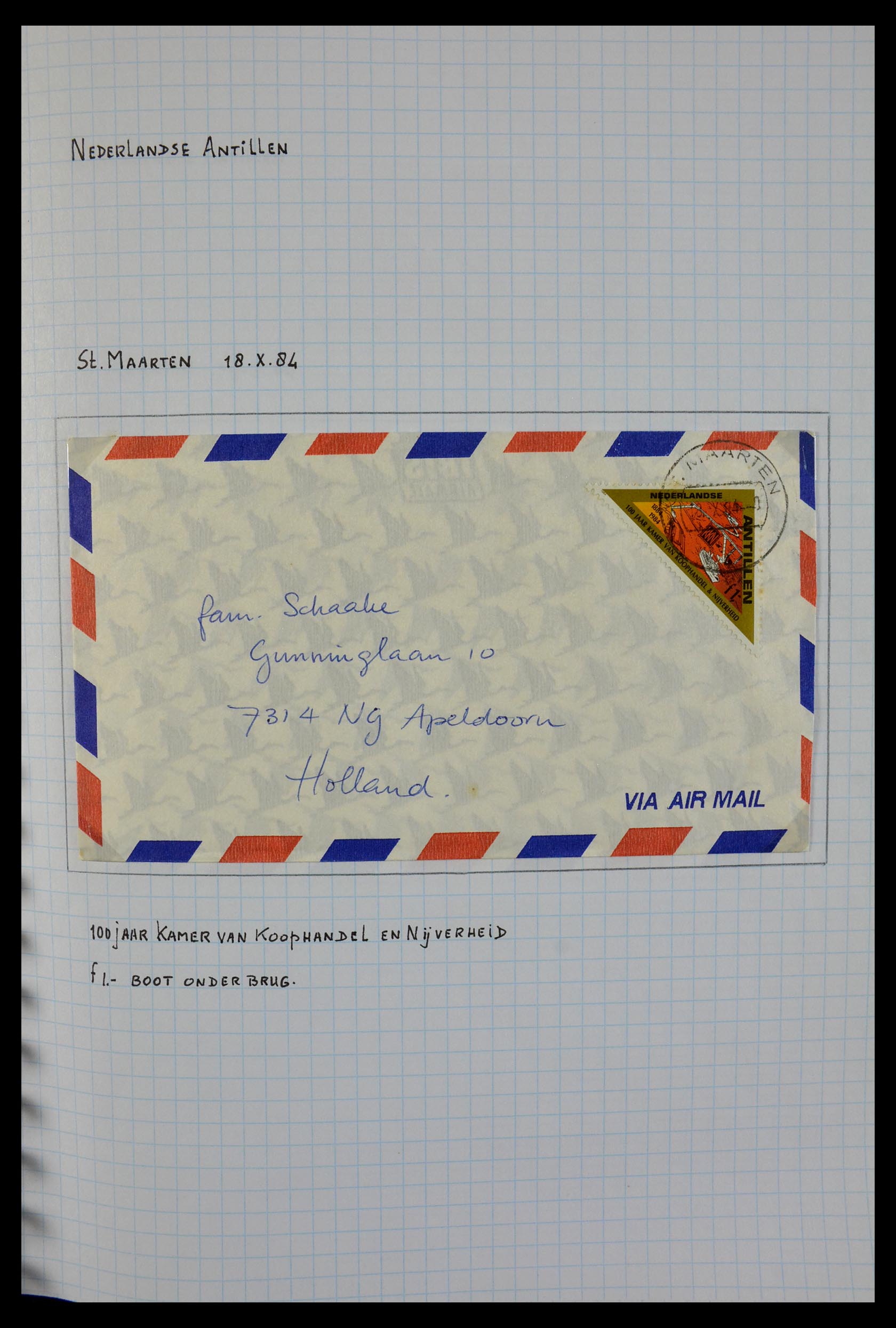 29465 089 - 29465 Triangular stamps on covers.