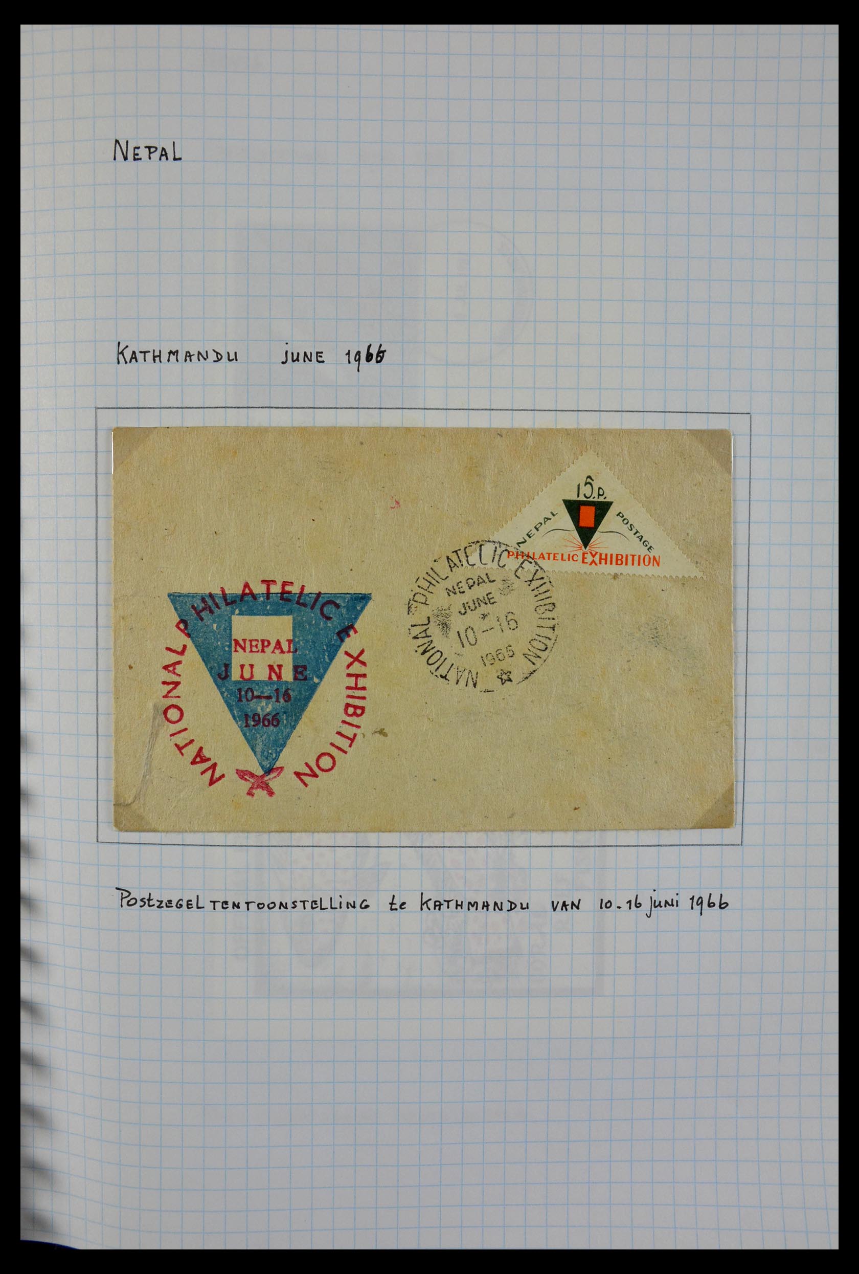 29465 094 - 29465 Triangular stamps on covers.