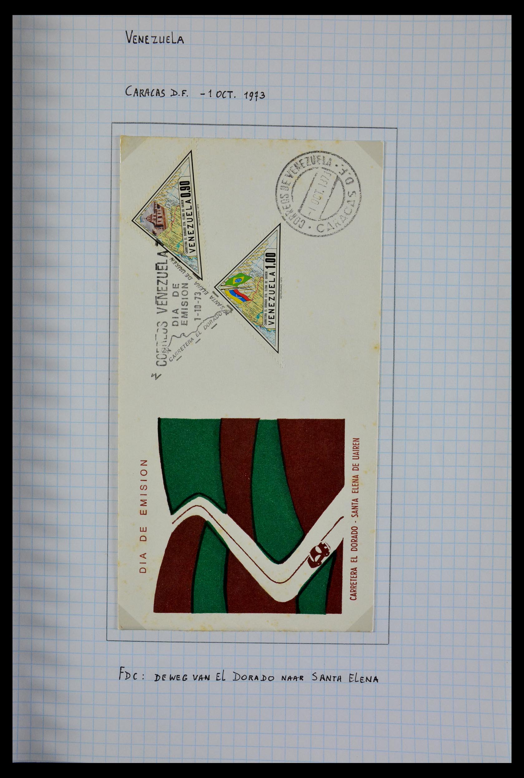 29465 137 - 29465 Triangular stamps on covers.