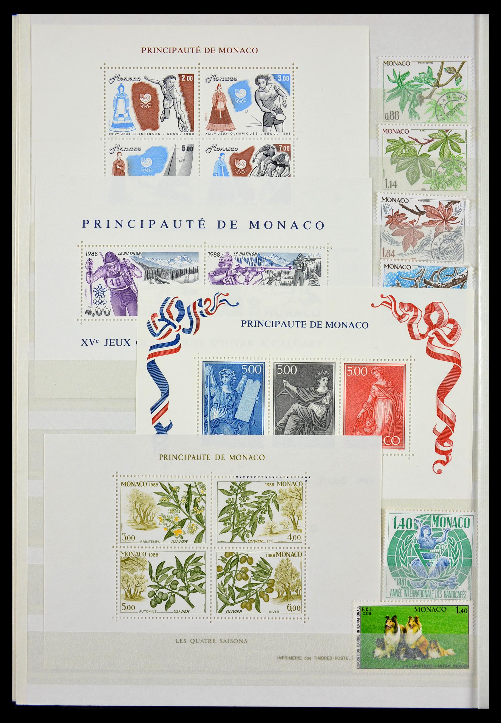 29476 030 - 29476 Monaco 1885-1988.