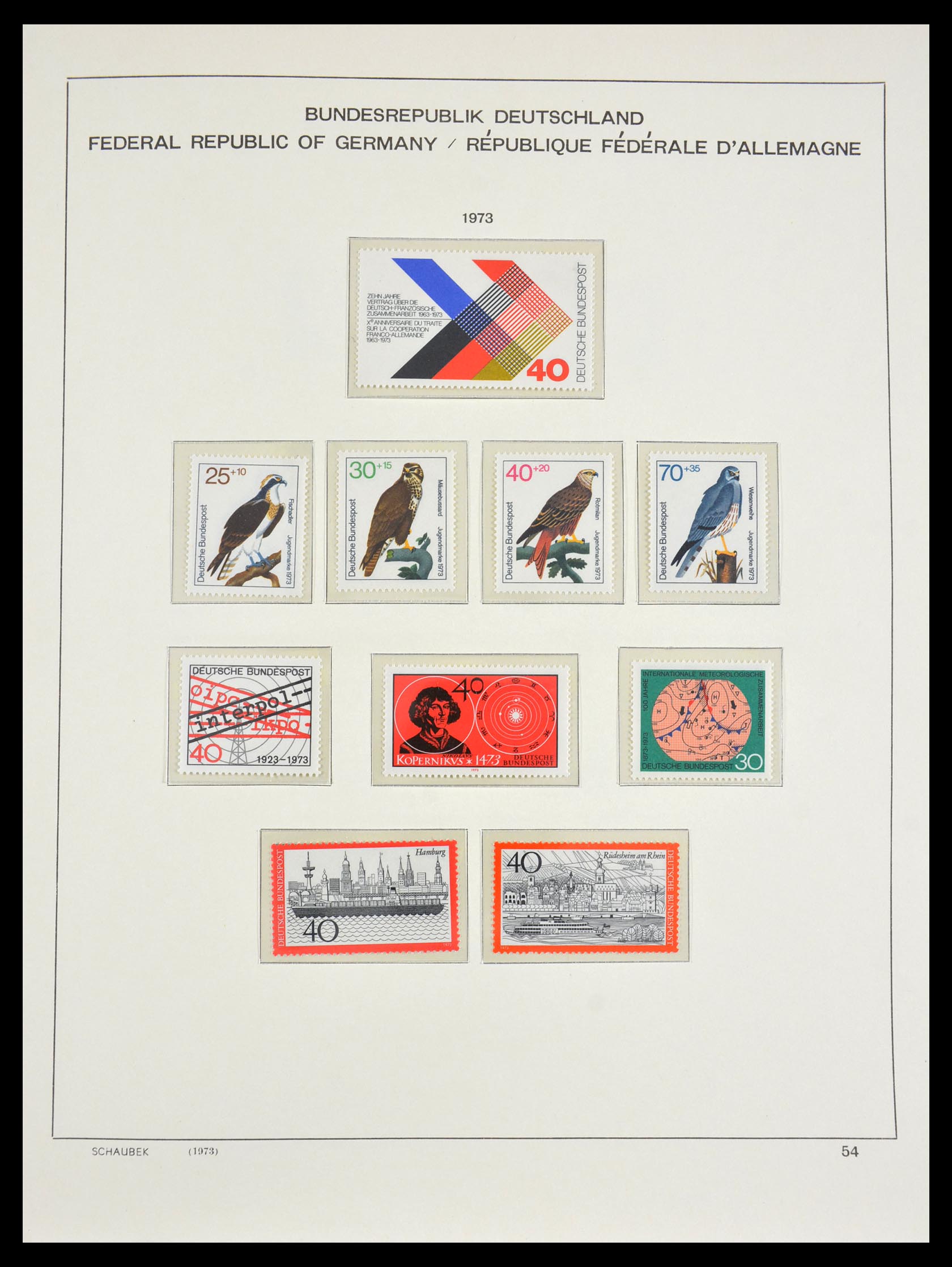 29489 056 - 29489 Bundespost 1954-1990.