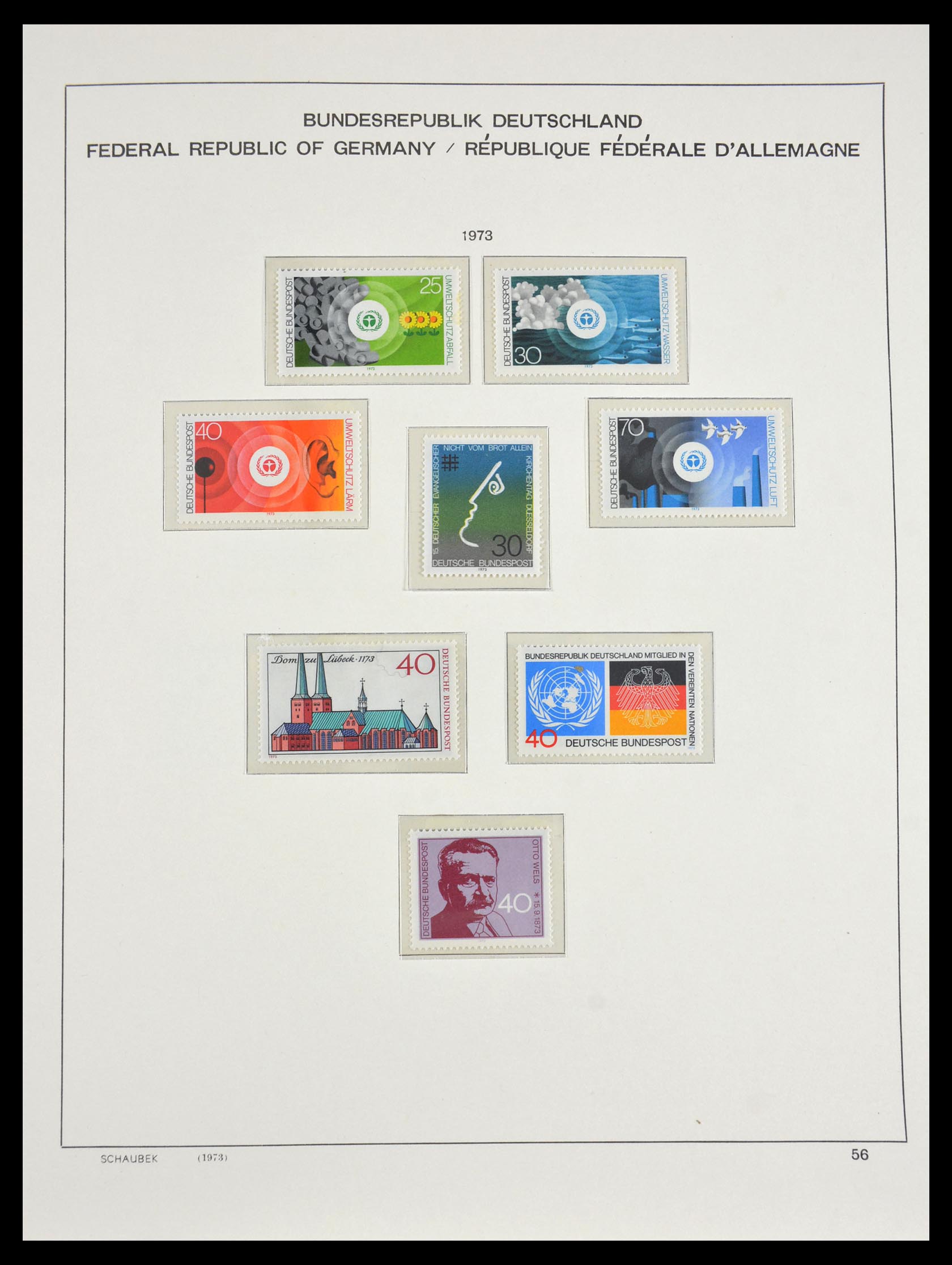 29489 058 - 29489 Bundespost 1954-1990.