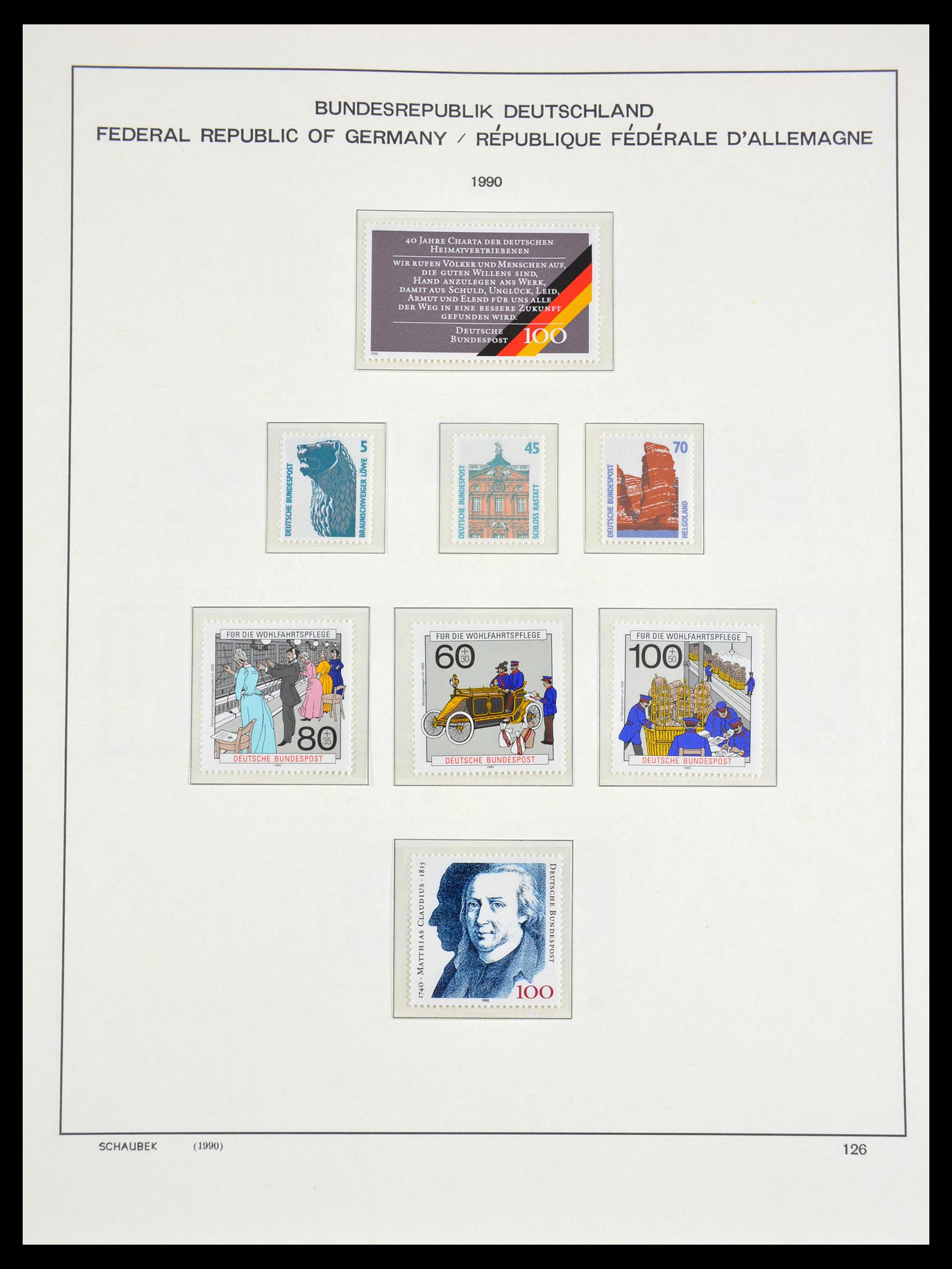 29489 151 - 29489 Bundespost 1954-1990.