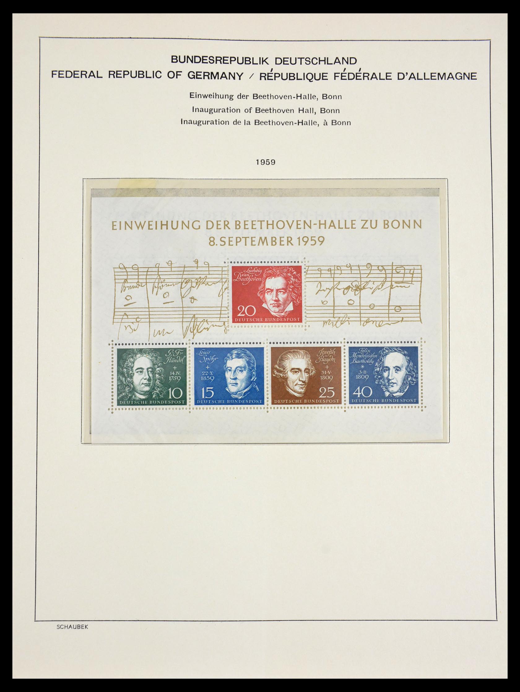 29489 154 - 29489 Bundespost 1954-1990.