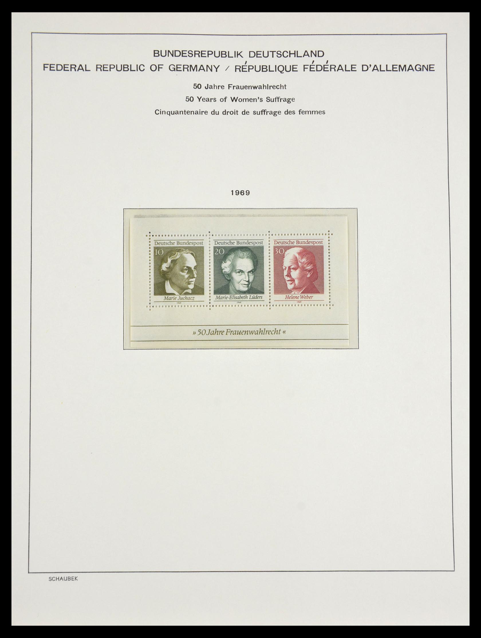 29489 157 - 29489 Bundespost 1954-1990.