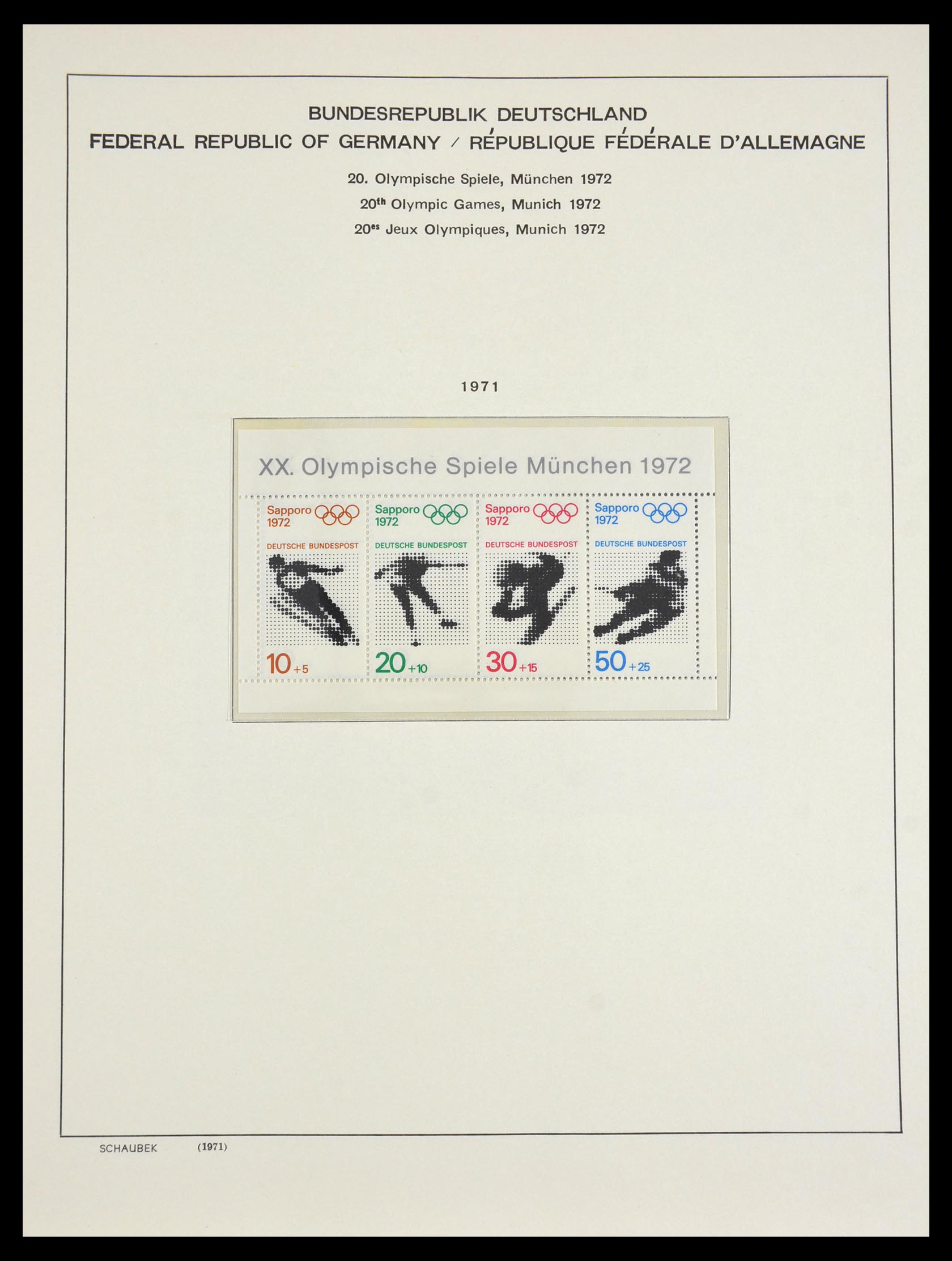 29489 158 - 29489 Bundespost 1954-1990.