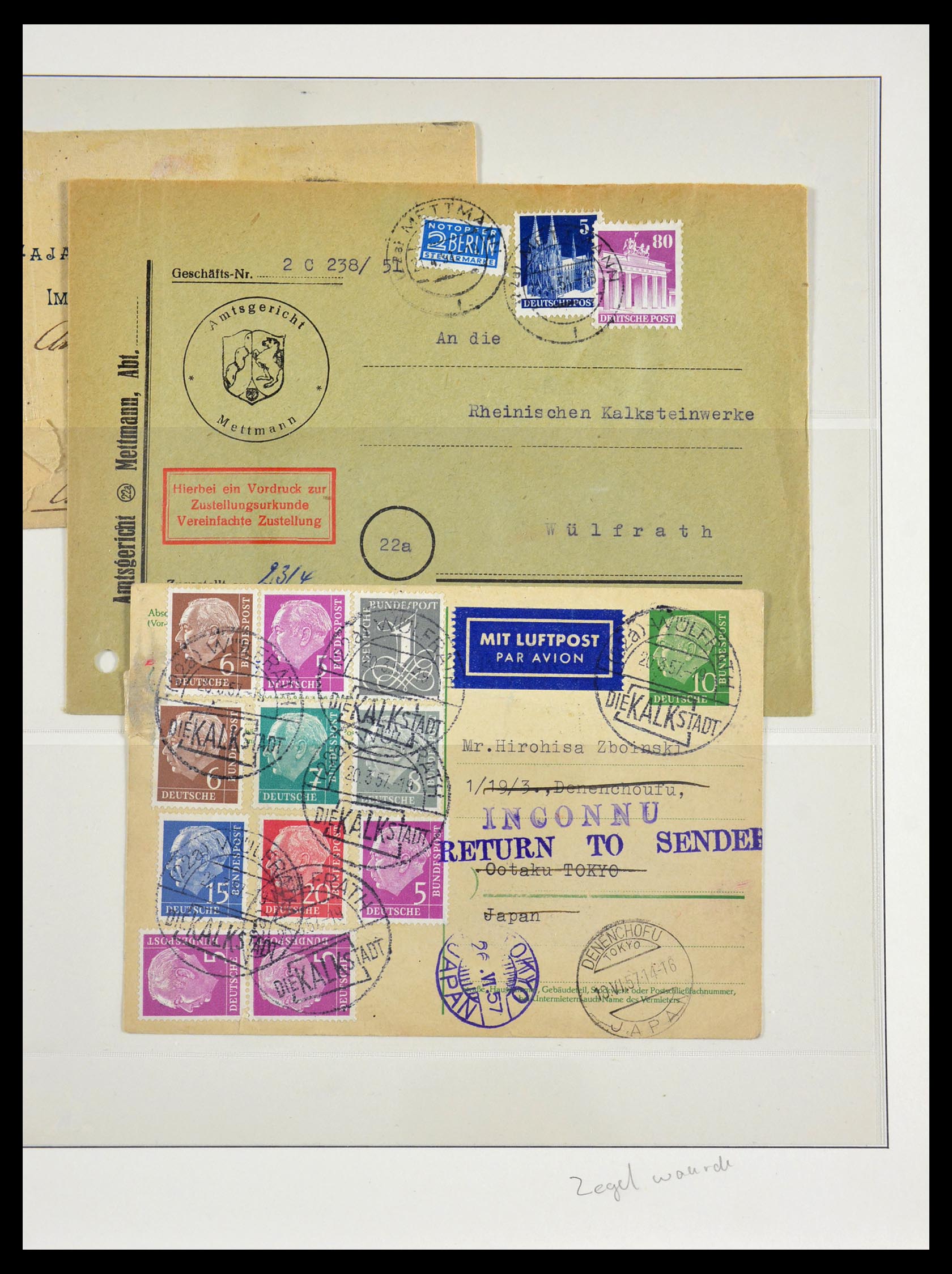 29490 014 - 29490 Bundespost 1949-1973.