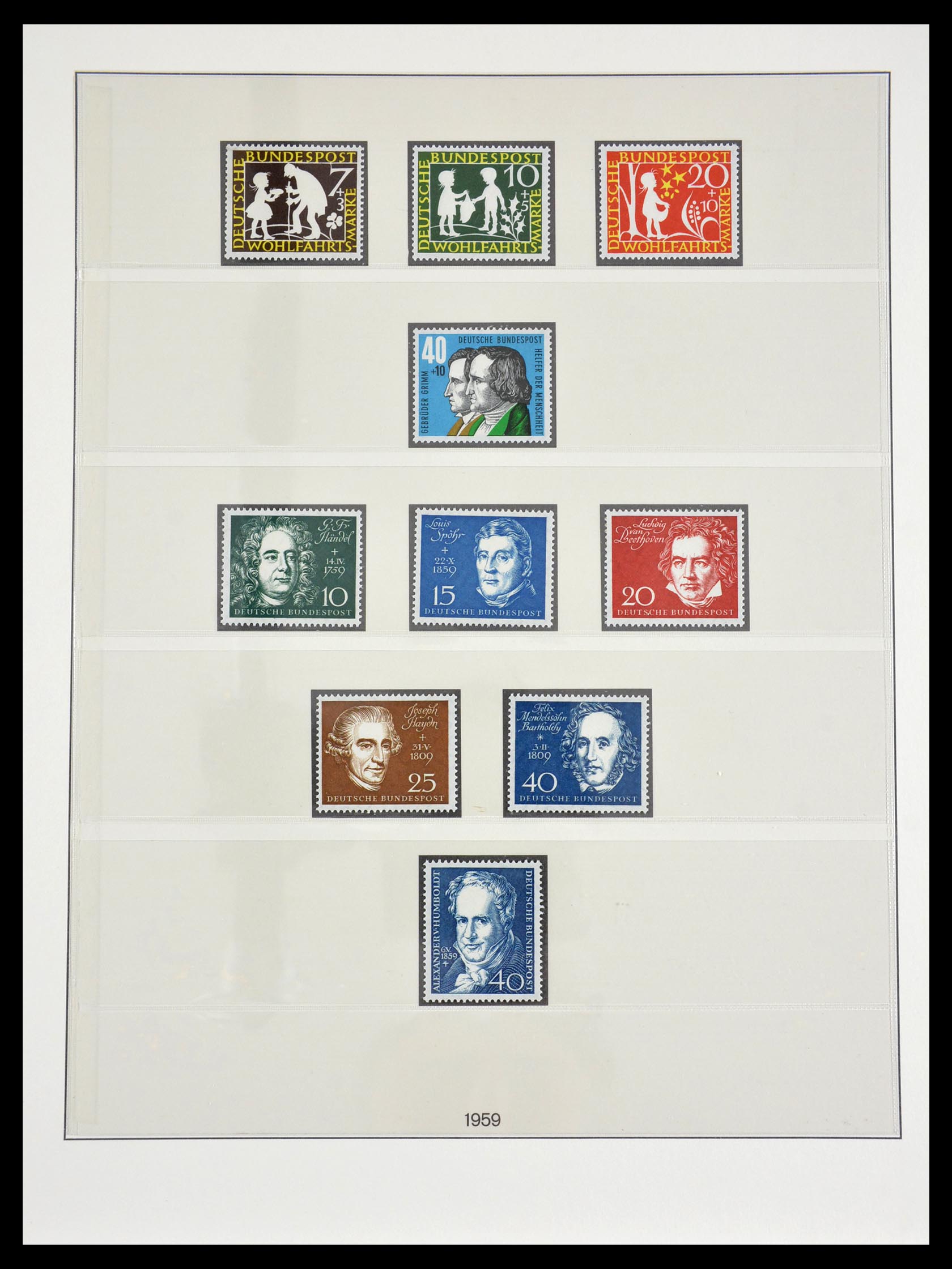 29490 018 - 29490 Bundespost 1949-1973.