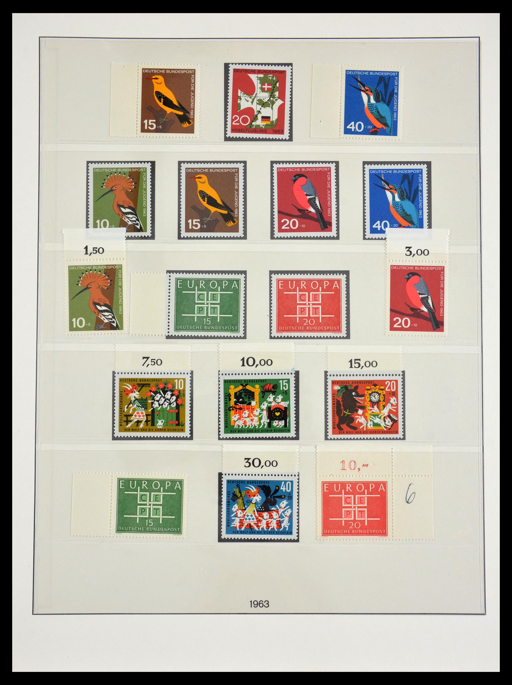 29490 027 - 29490 Bundespost 1949-1973.