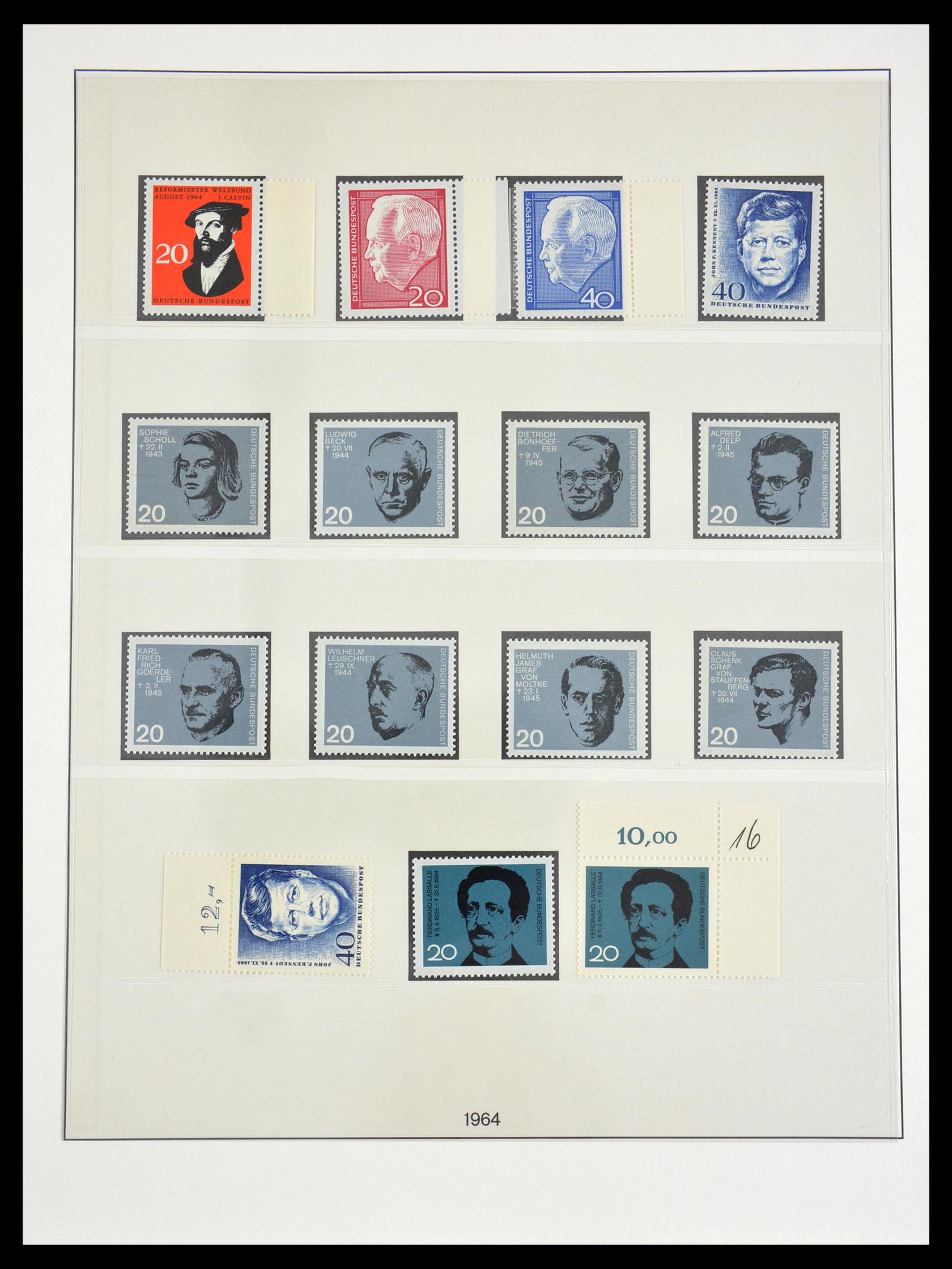 29490 029 - 29490 Bundespost 1949-1973.
