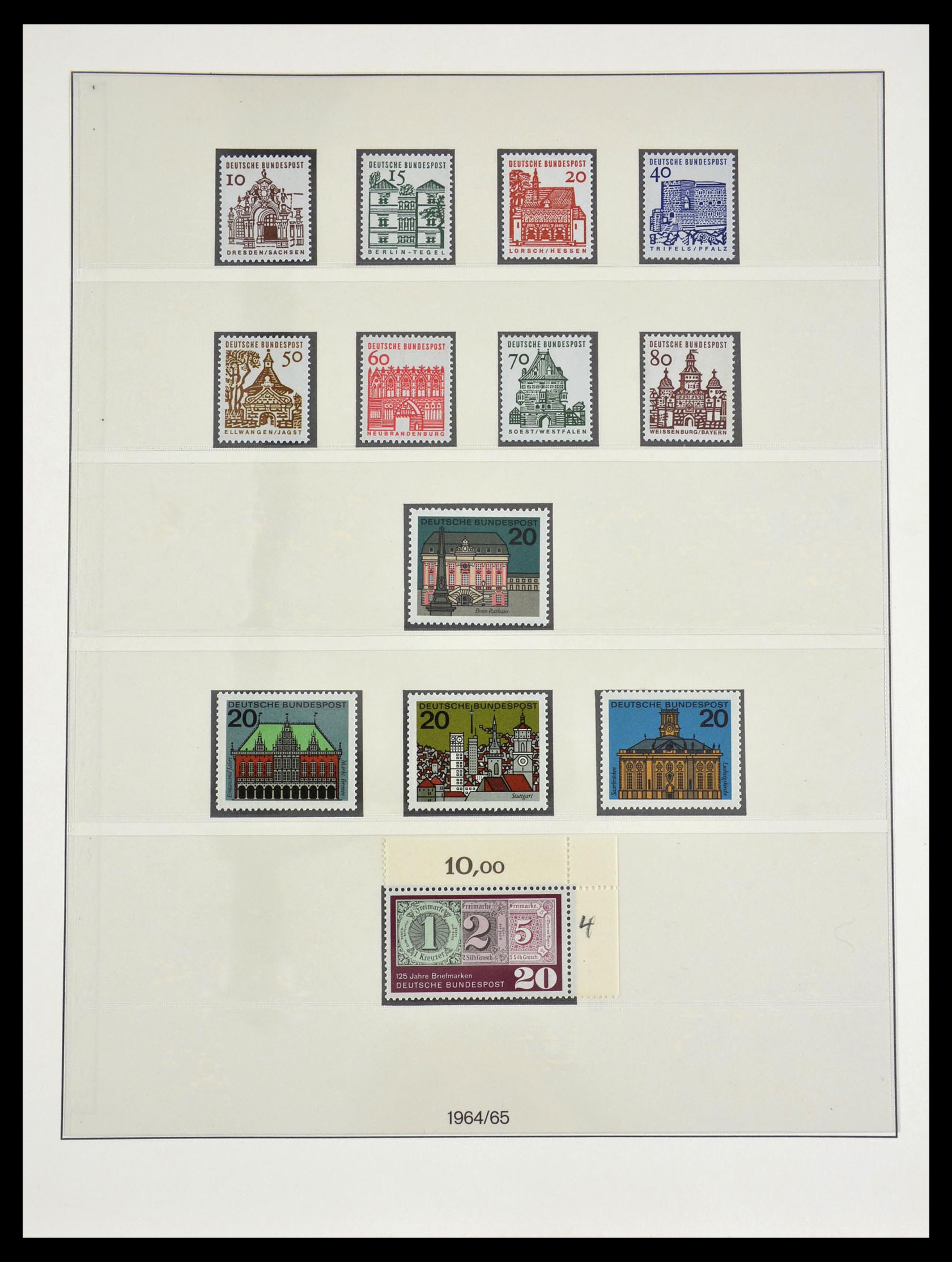 29490 032 - 29490 Bundespost 1949-1973.