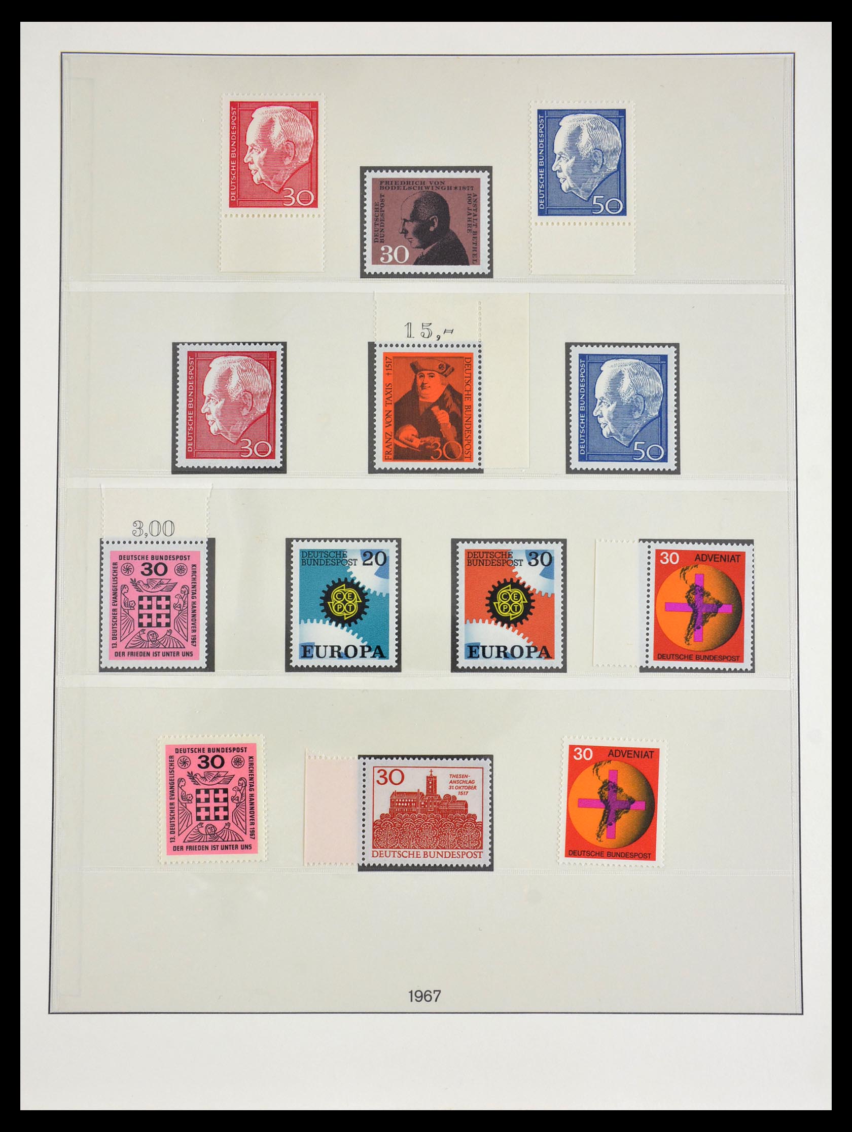 29490 040 - 29490 Bundespost 1949-1973.