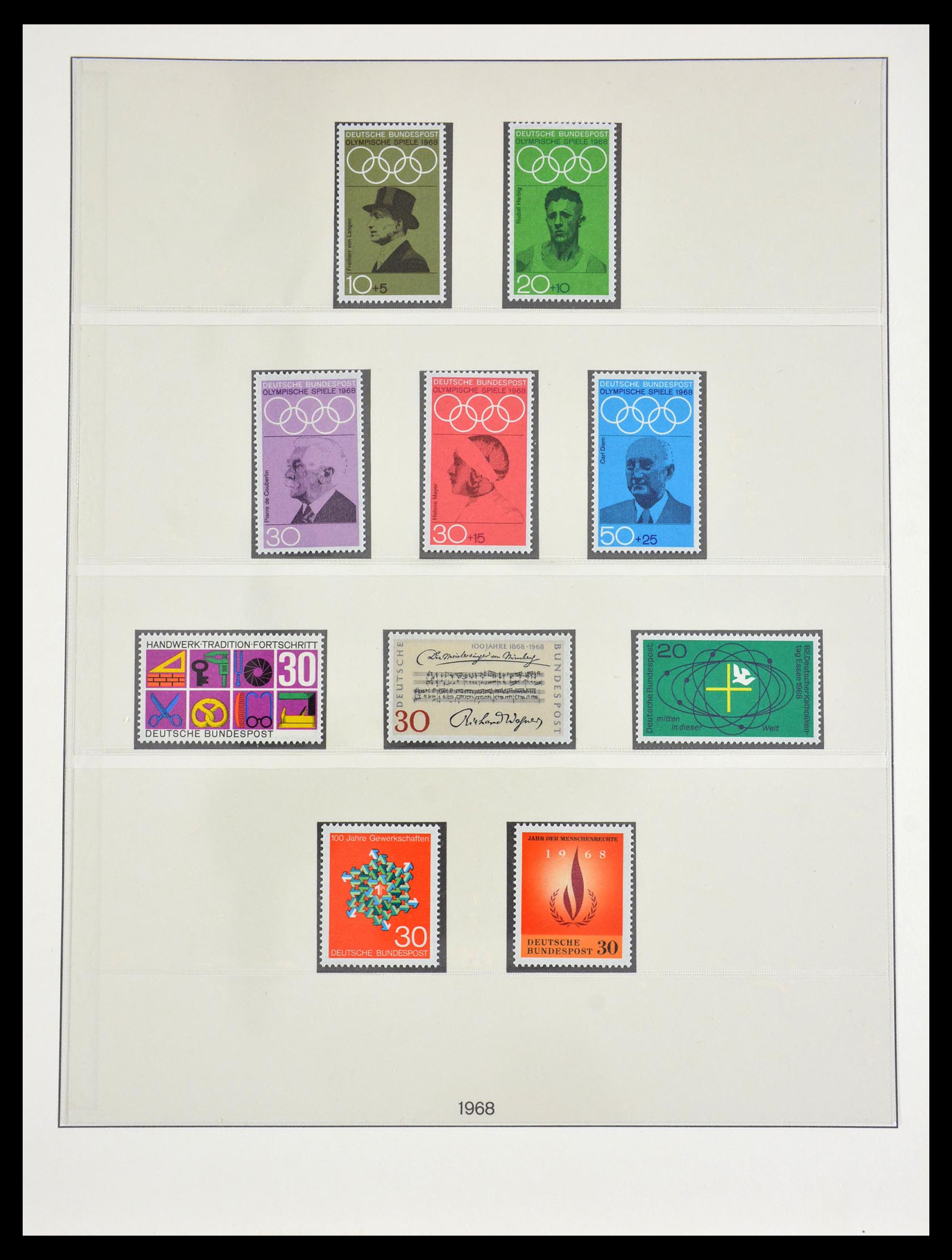 29490 043 - 29490 Bundespost 1949-1973.