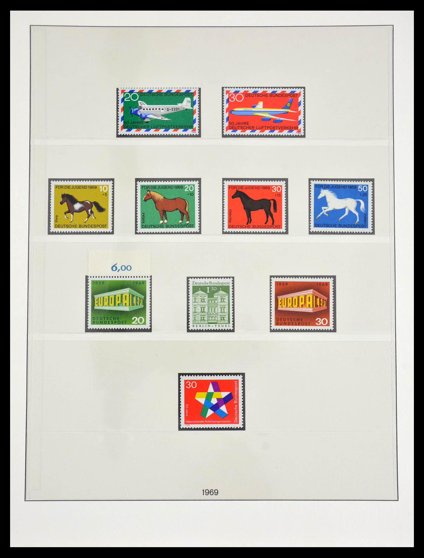 29490 045 - 29490 Bundespost 1949-1973.