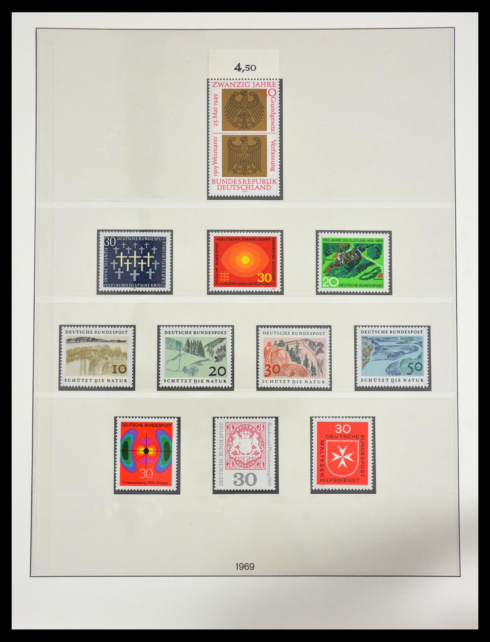 29490 046 - 29490 Bundespost 1949-1973.