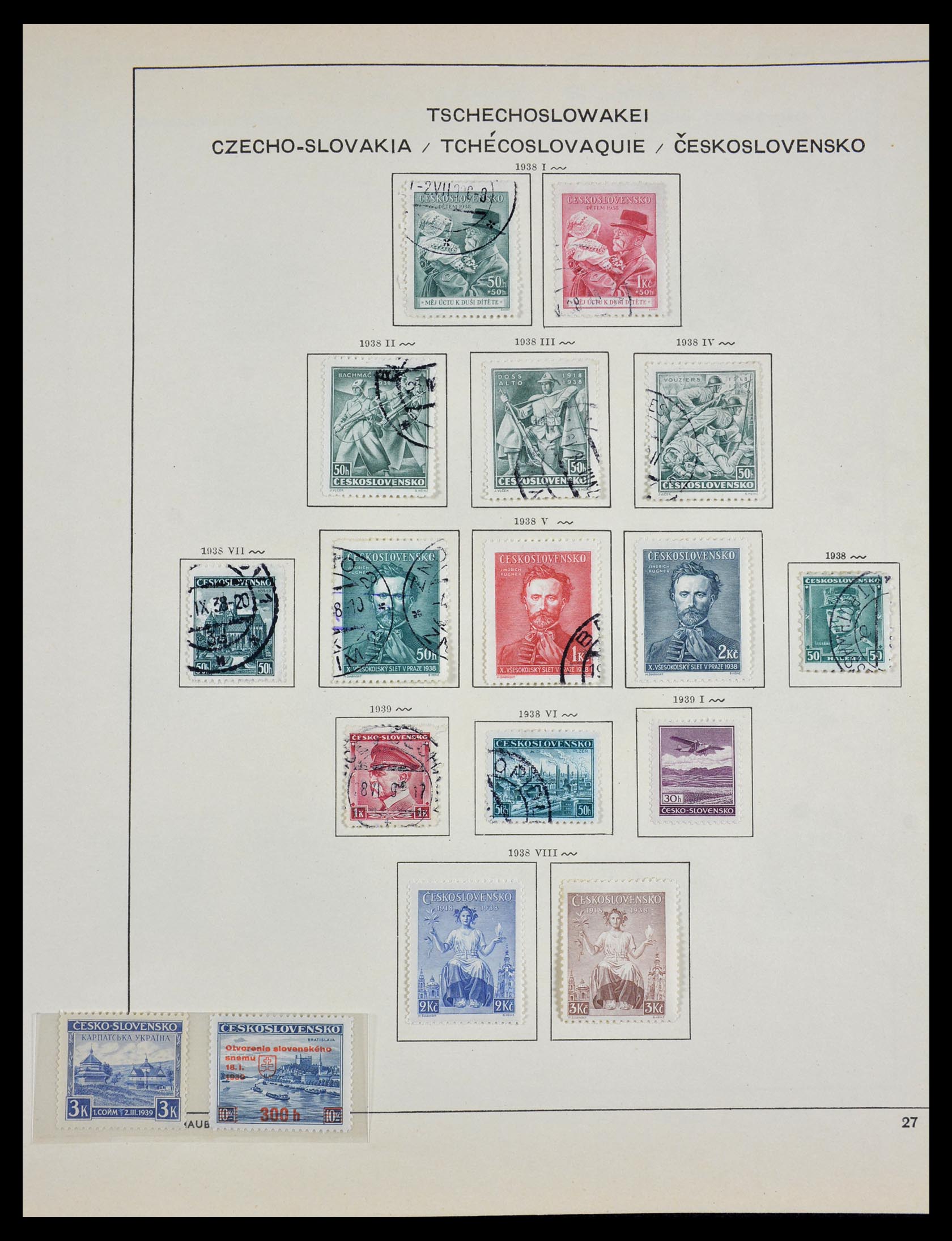 29504 033 - 29504 Czechoslovakia 1918-1970.