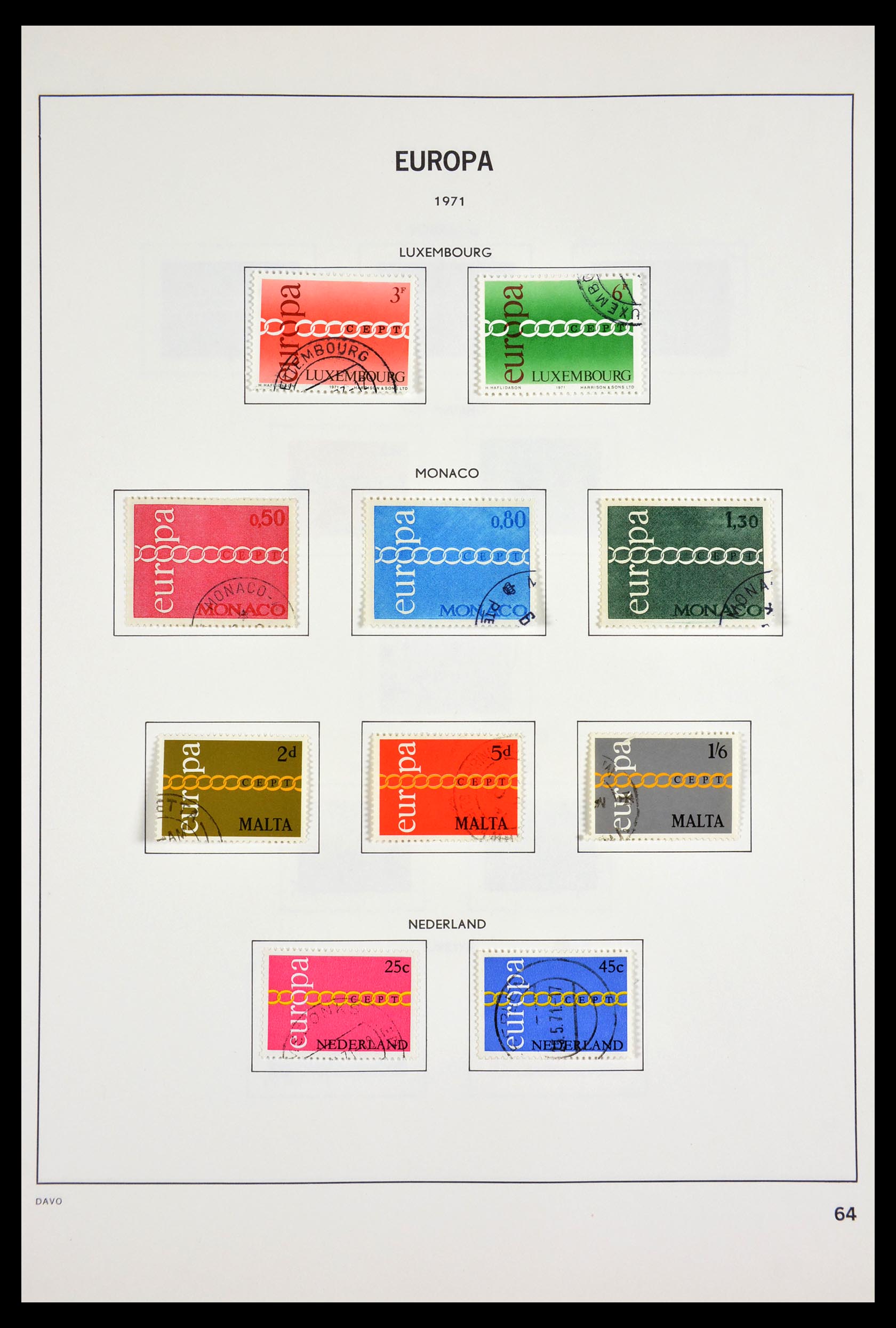 29515 063 - 29515 Europa CEPT 1956-1994.