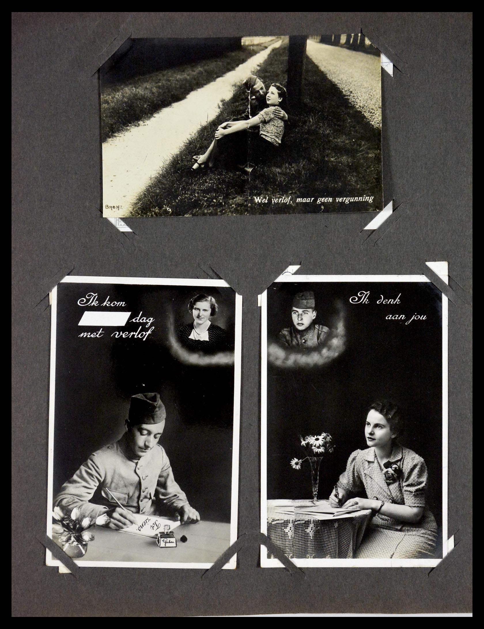 29518 027 - 29518 Netherlands picture postcards 1939-1940.