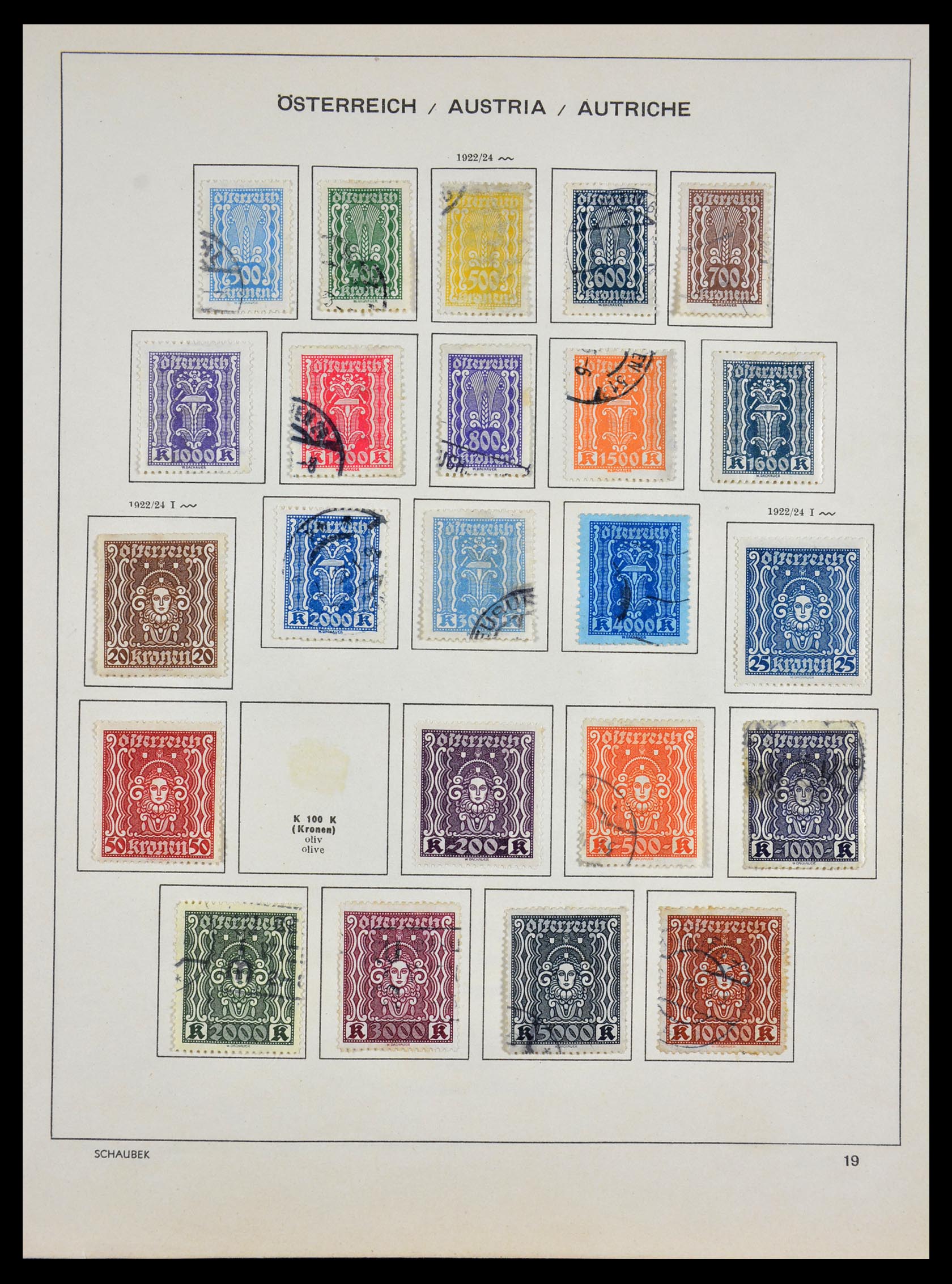 29521 022 - 29521 Oostenrijk 1850-1972.