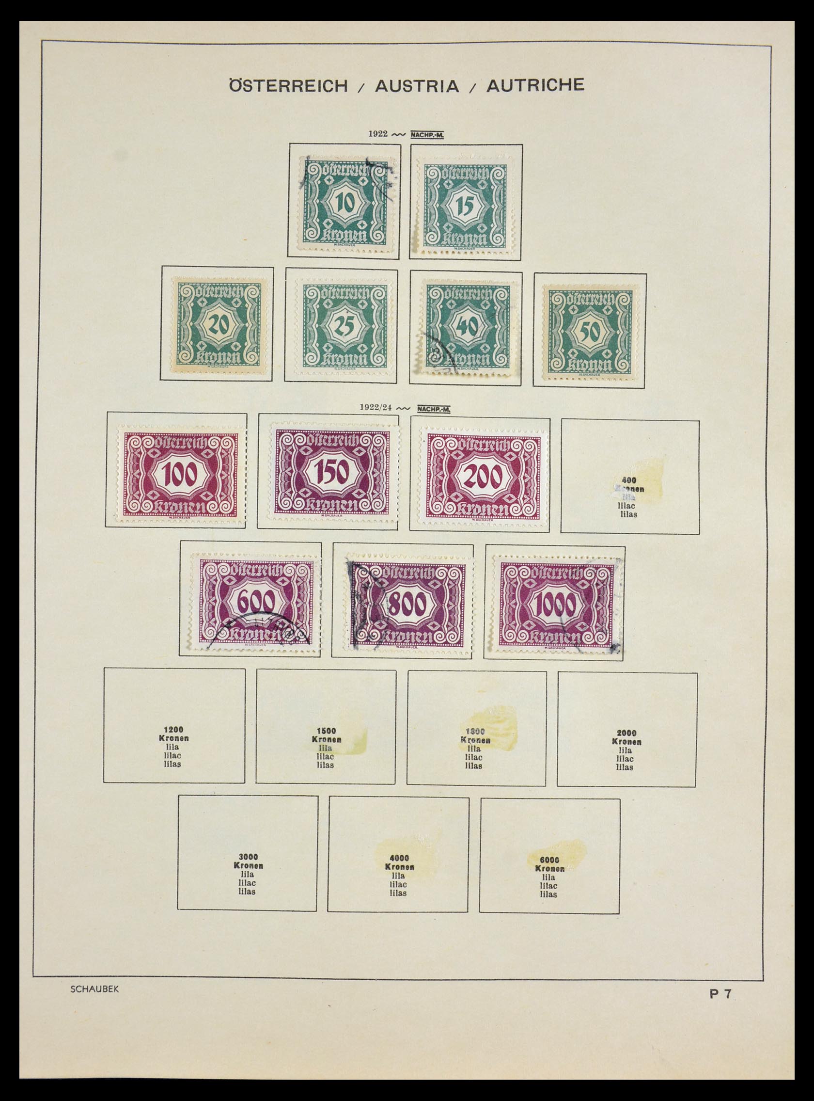 29521 106 - 29521 Oostenrijk 1850-1972.