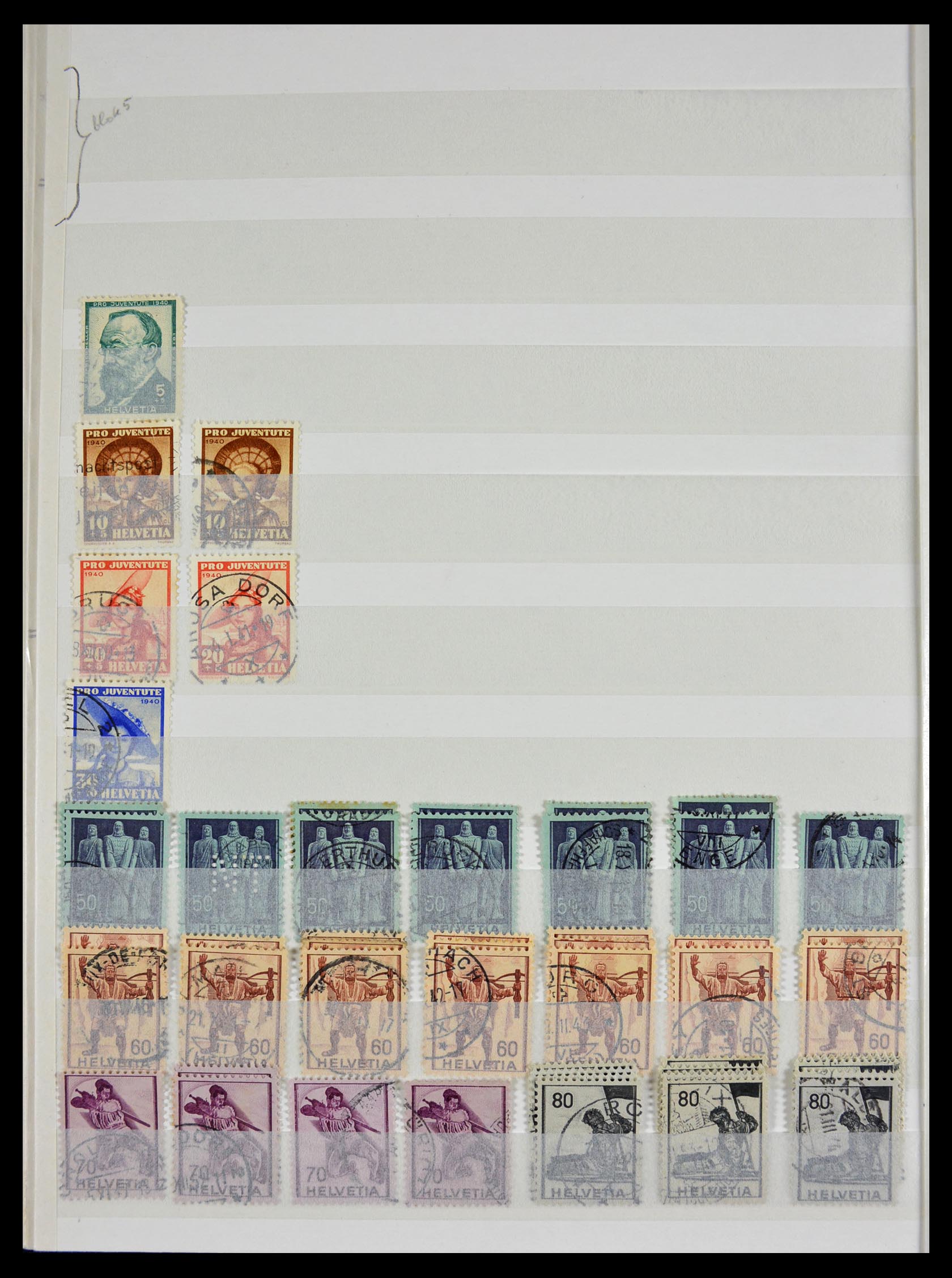 29522 037 - 29522 Zwitserland 1854-1950.