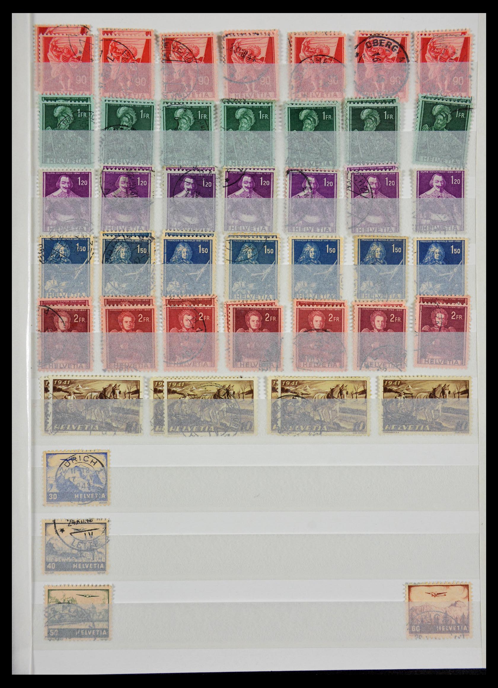 29522 038 - 29522 Zwitserland 1854-1950.