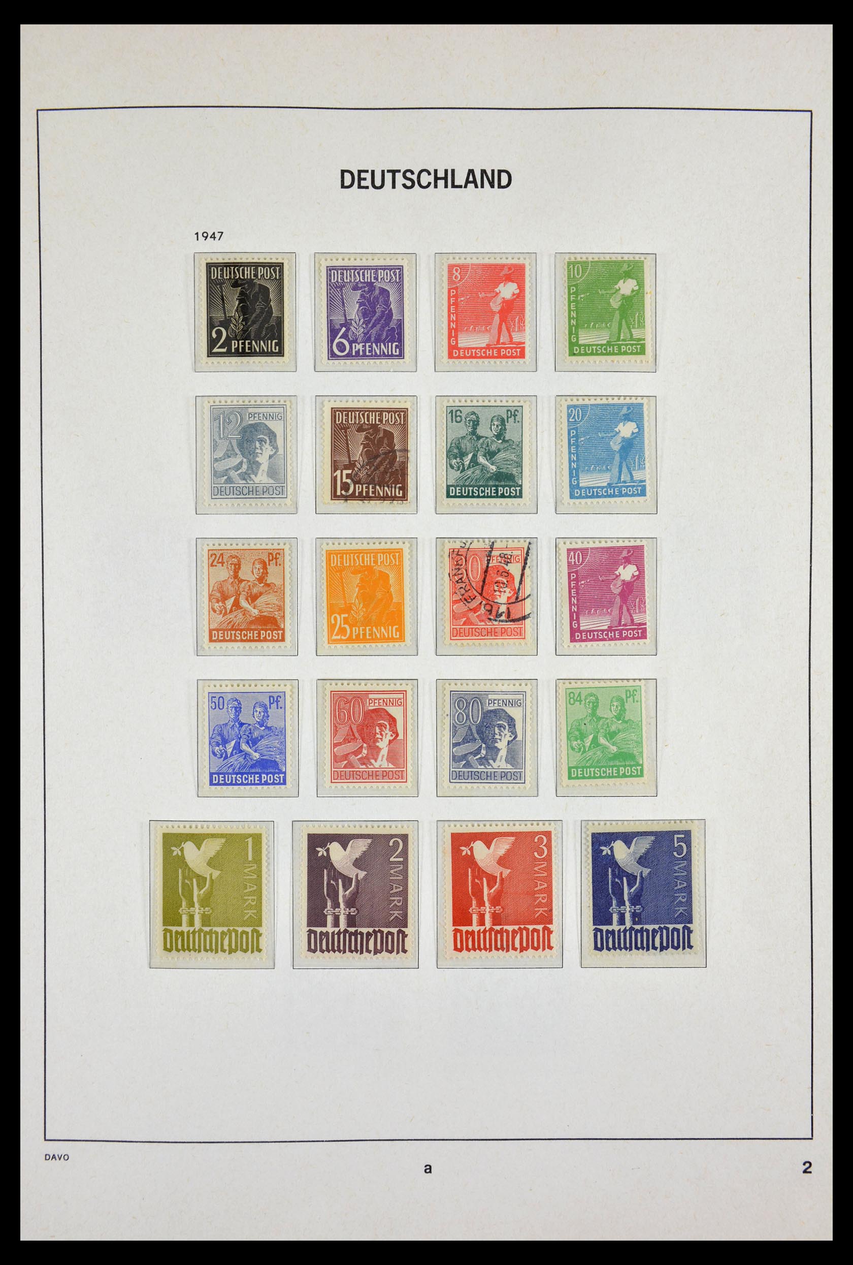 29524 003 - 29524 Bundespost 1946-2000.