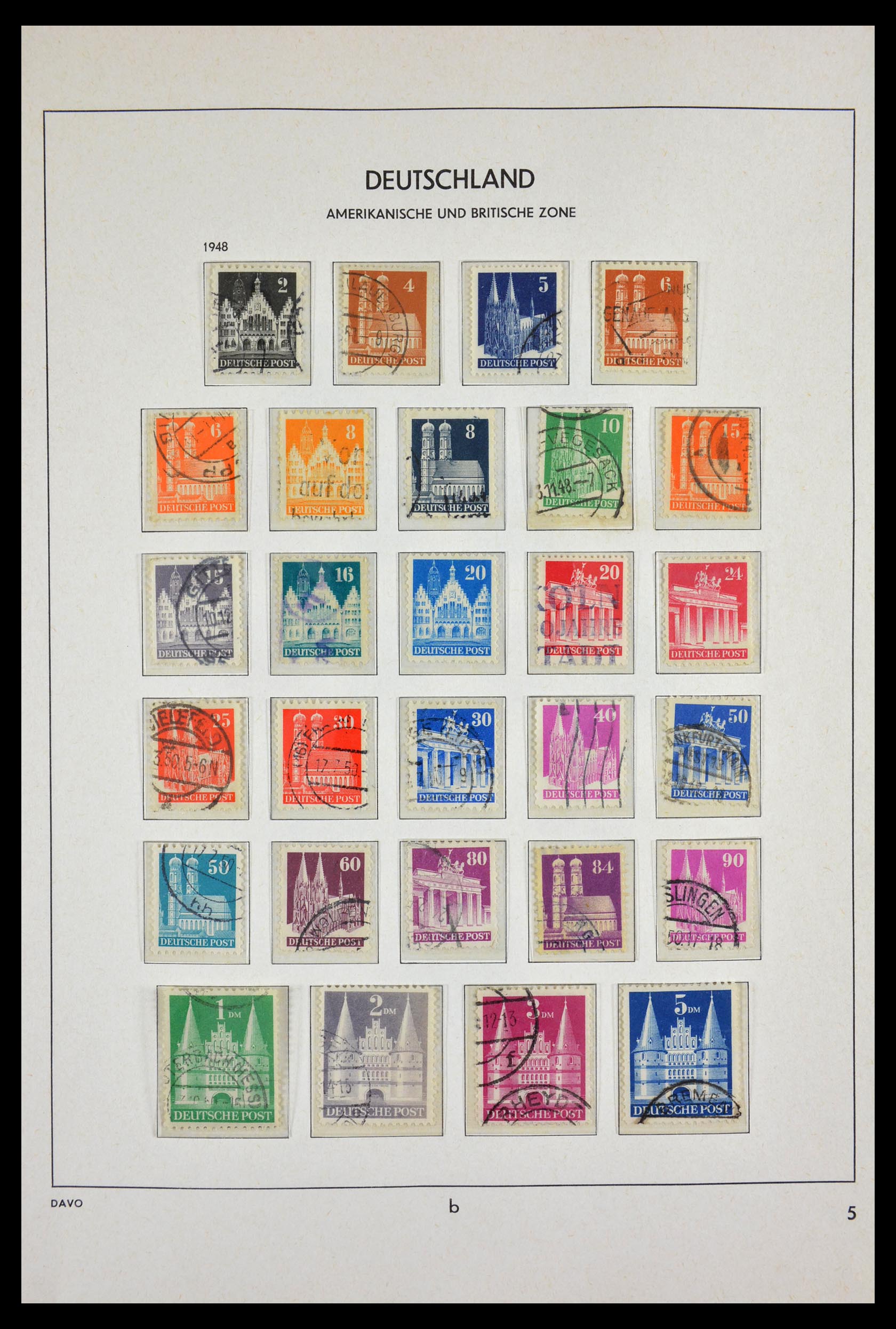 29524 009 - 29524 Bundespost 1946-2000.