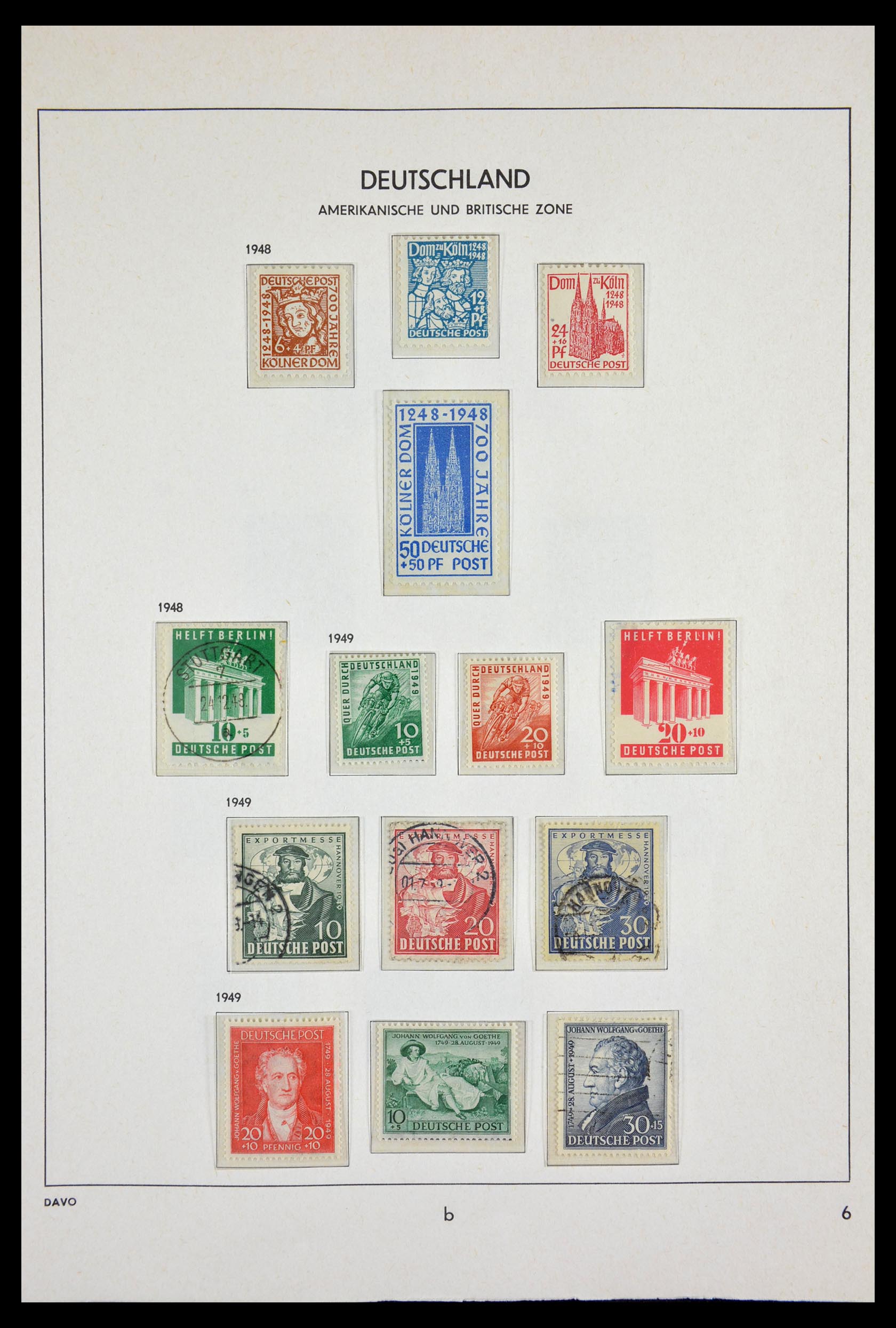 29524 011 - 29524 Bundespost 1946-2000.