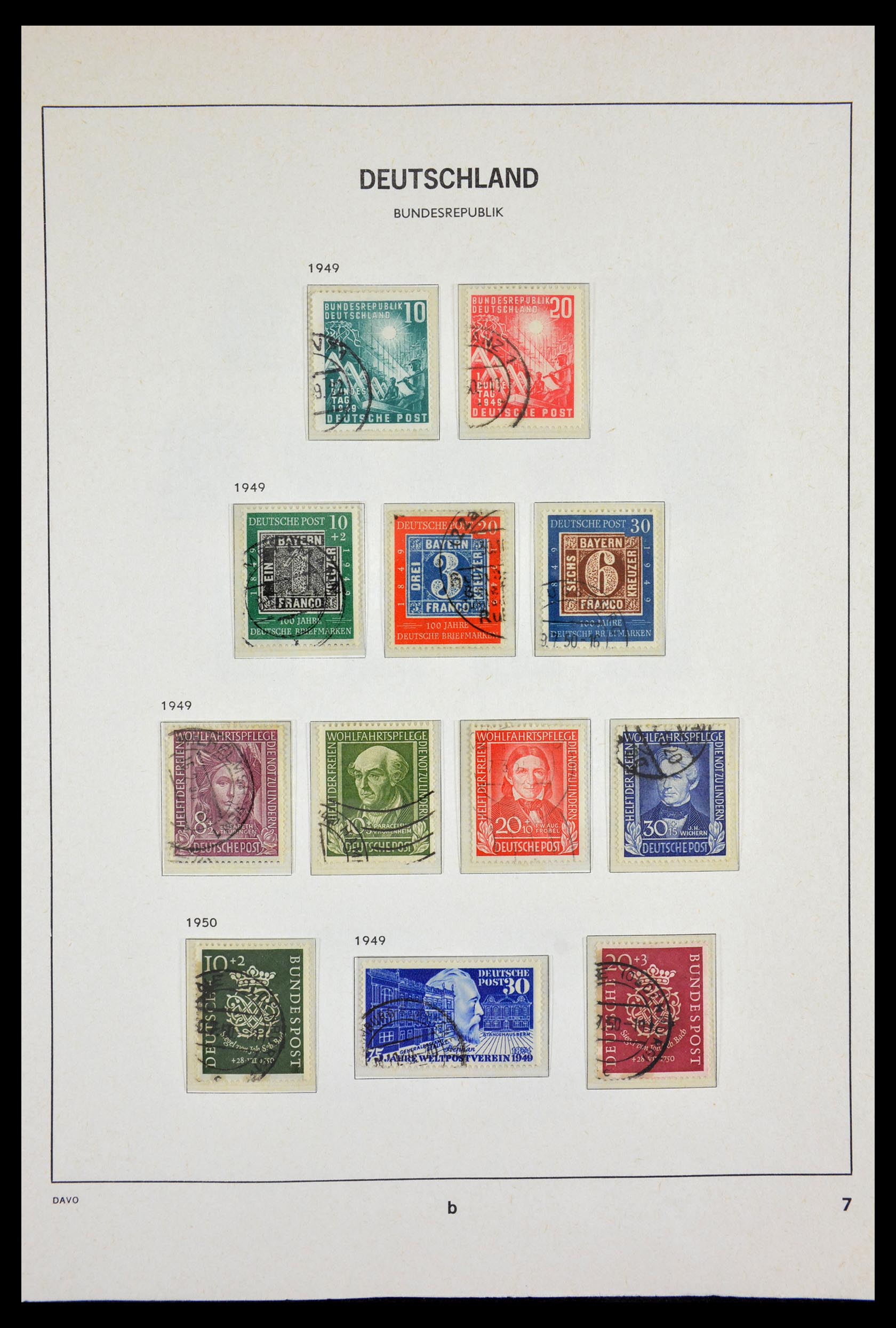 29524 012 - 29524 Bundespost 1946-2000.