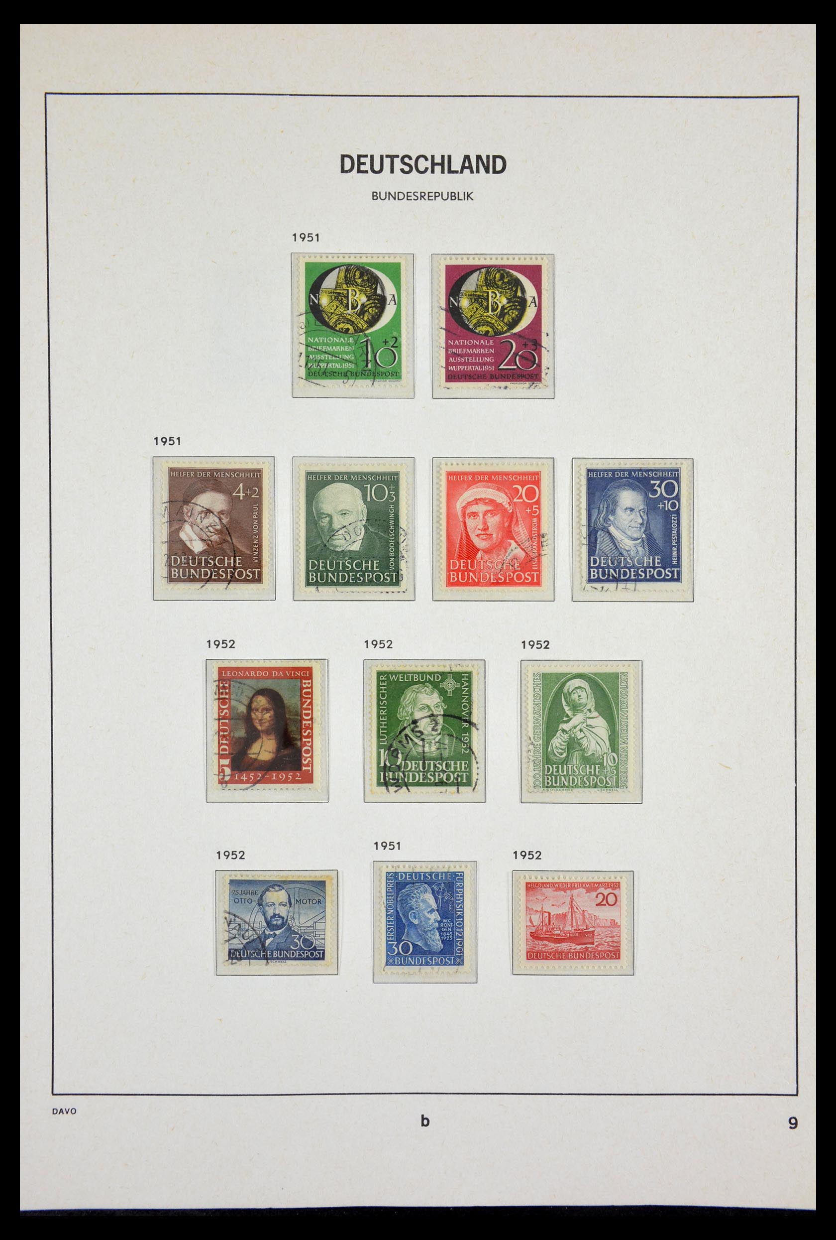 29524 014 - 29524 Bundespost 1946-2000.