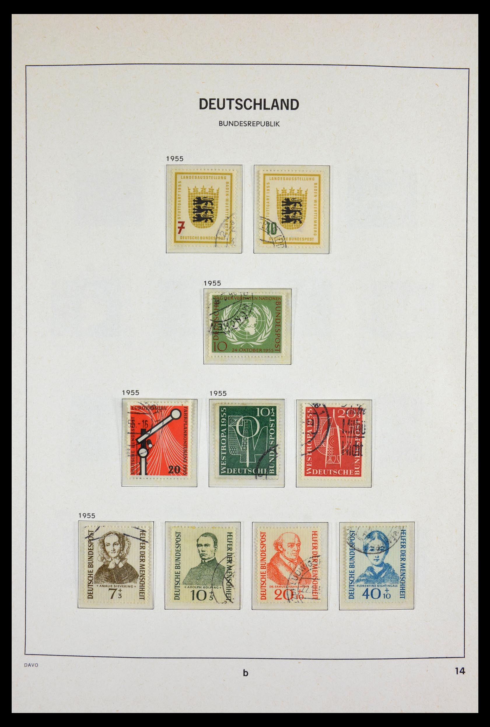 29524 019 - 29524 Bundespost 1946-2000.