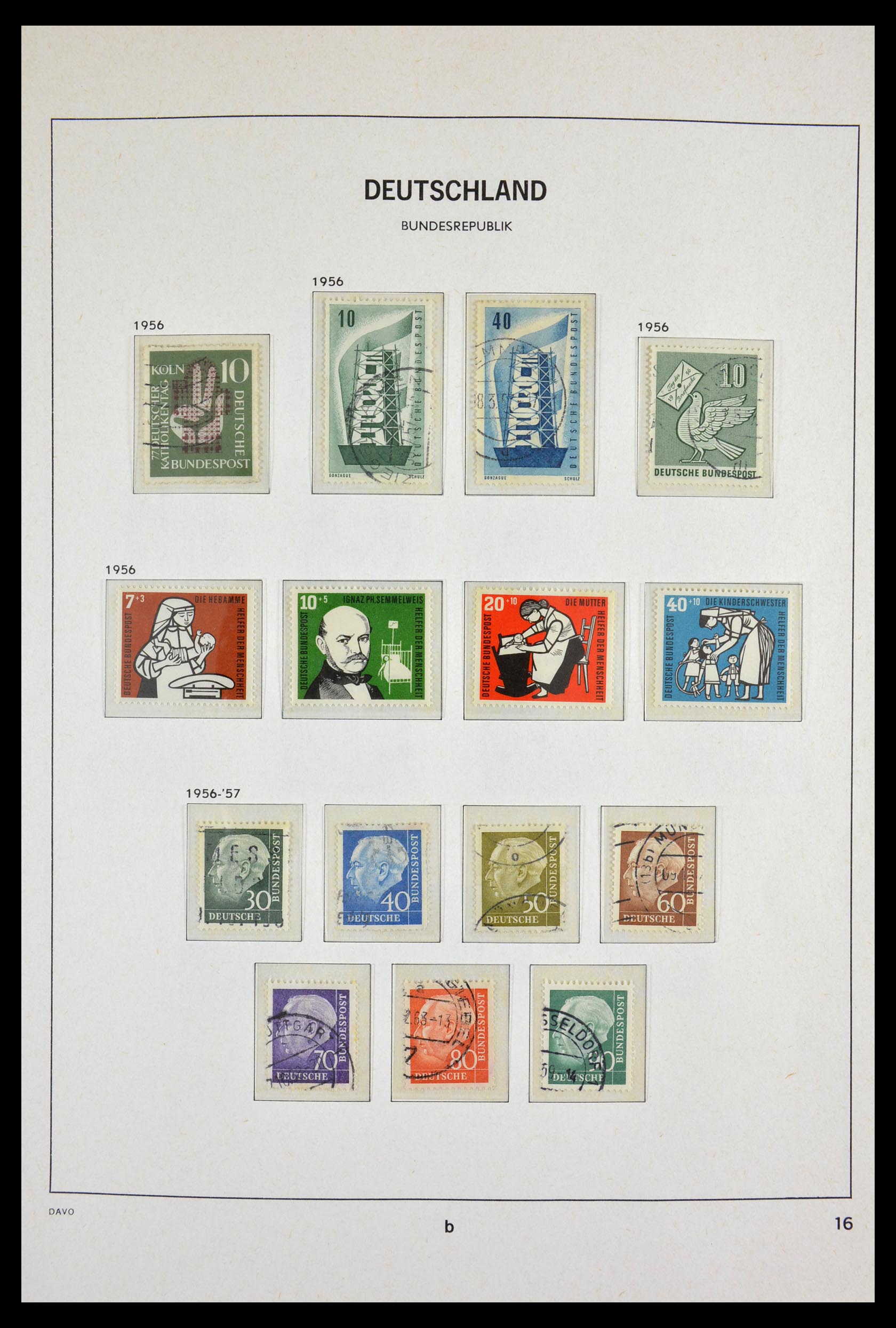 29524 021 - 29524 Bundespost 1946-2000.
